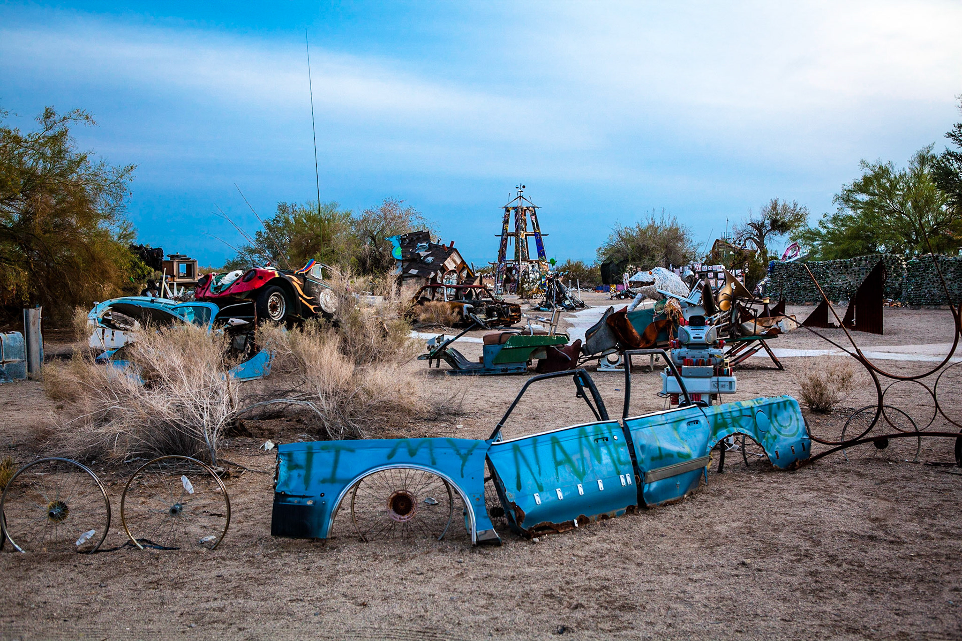 East Jesus, CA. Photo by Ming Lo