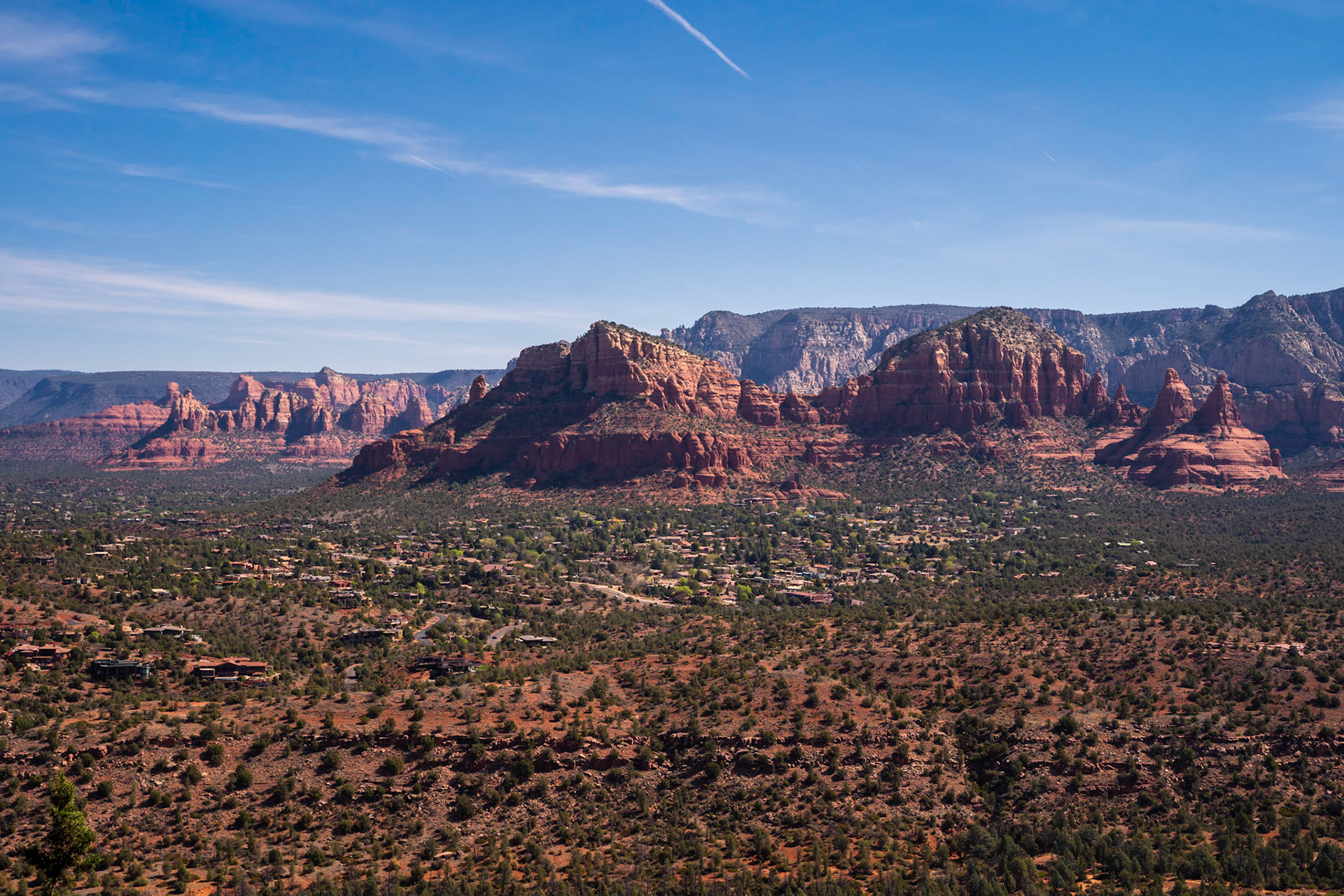 View from Cathedral Rock, Sedona, AZ