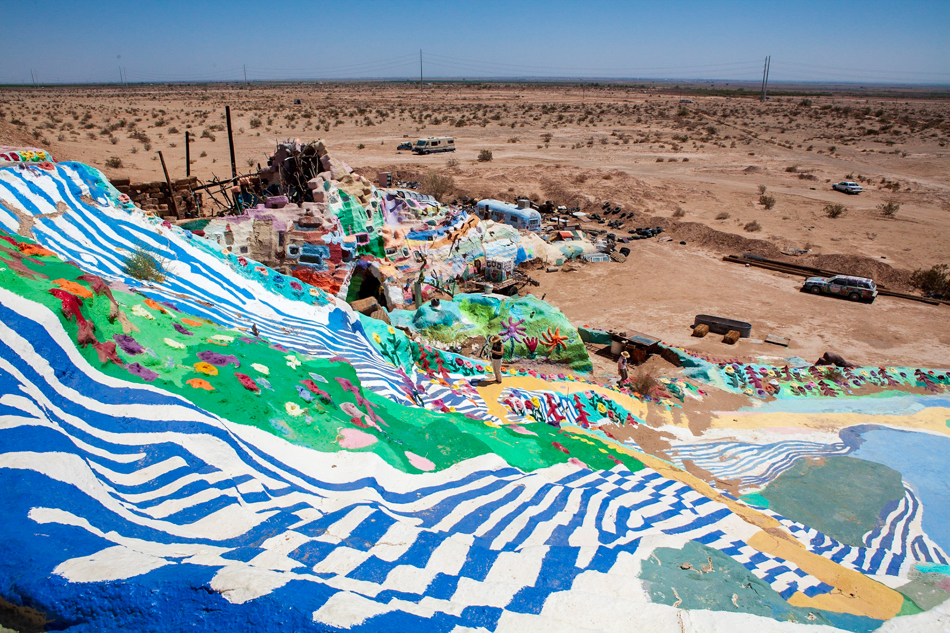 Salvation Mountain, CA. Photo by Ming Lo