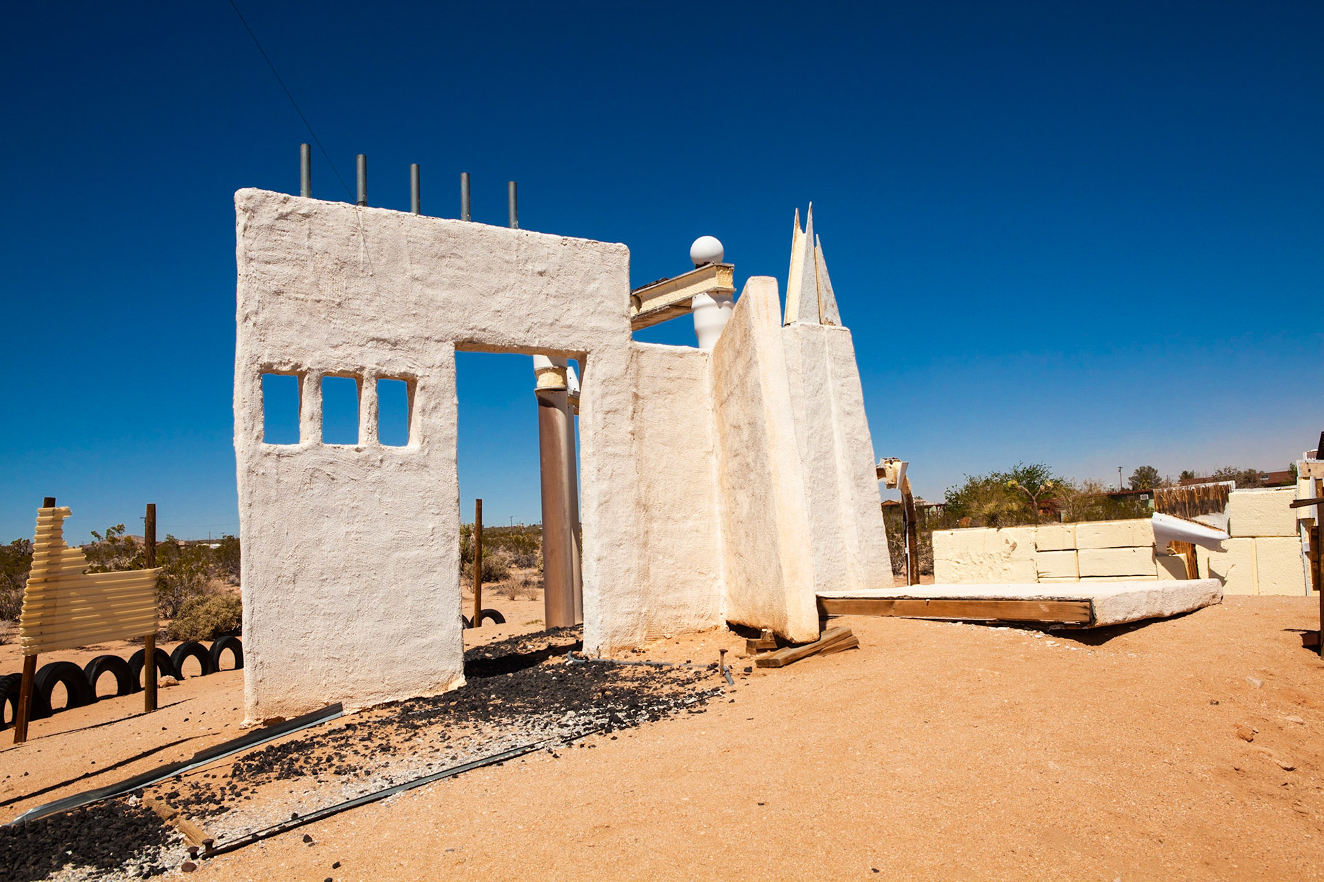 Noah Purifoy's Outdoor Museum near Joshua Tree, CA. Photo by Ming Lo