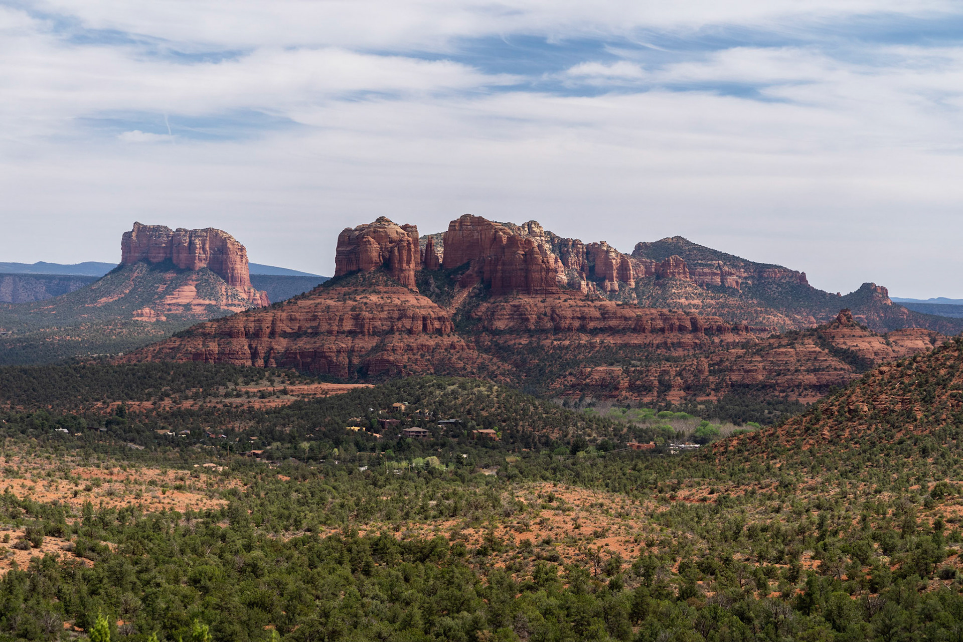 View from Cathedral Rock, Sedona, AZ