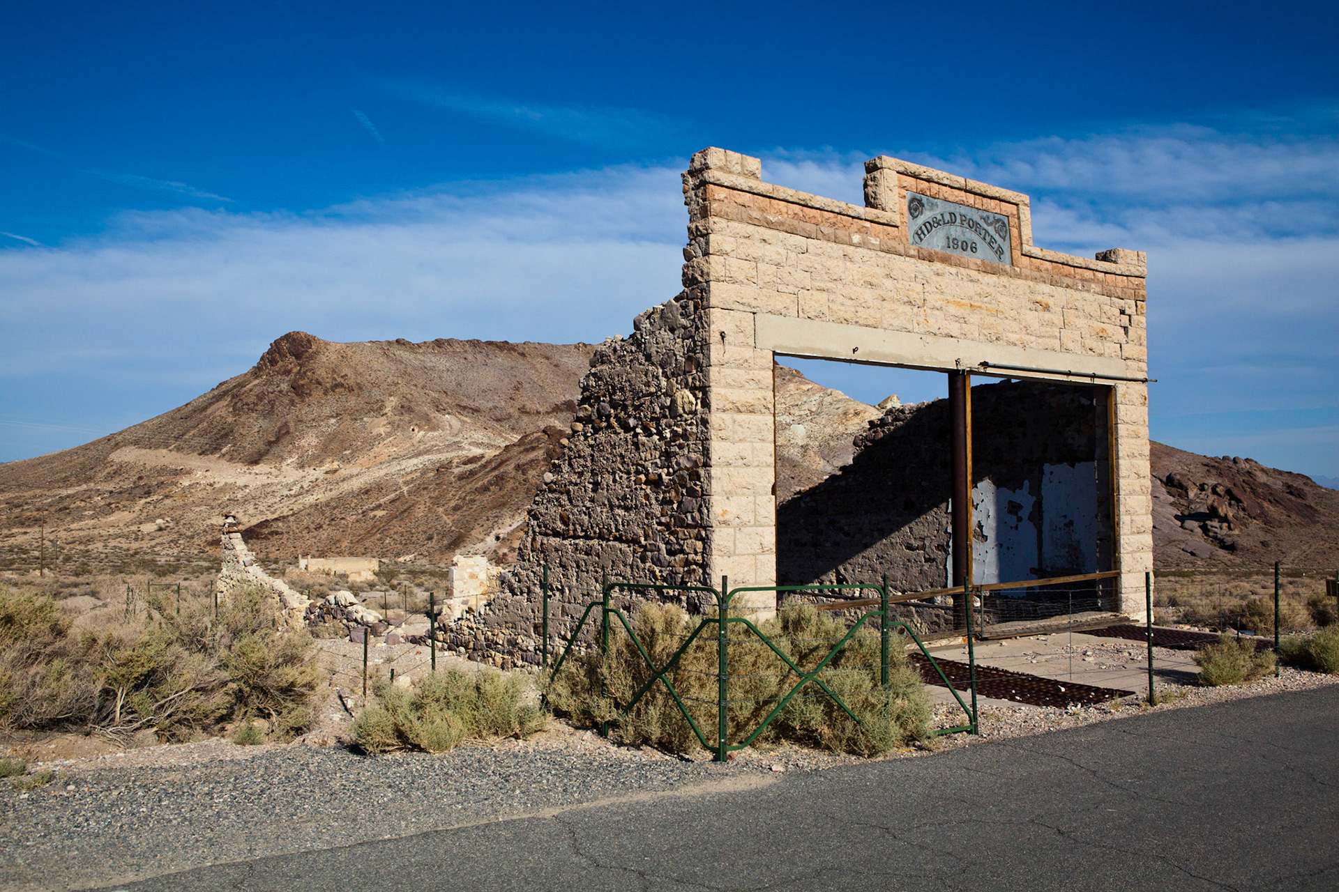 Rhyolite, NV - Porter Brothers