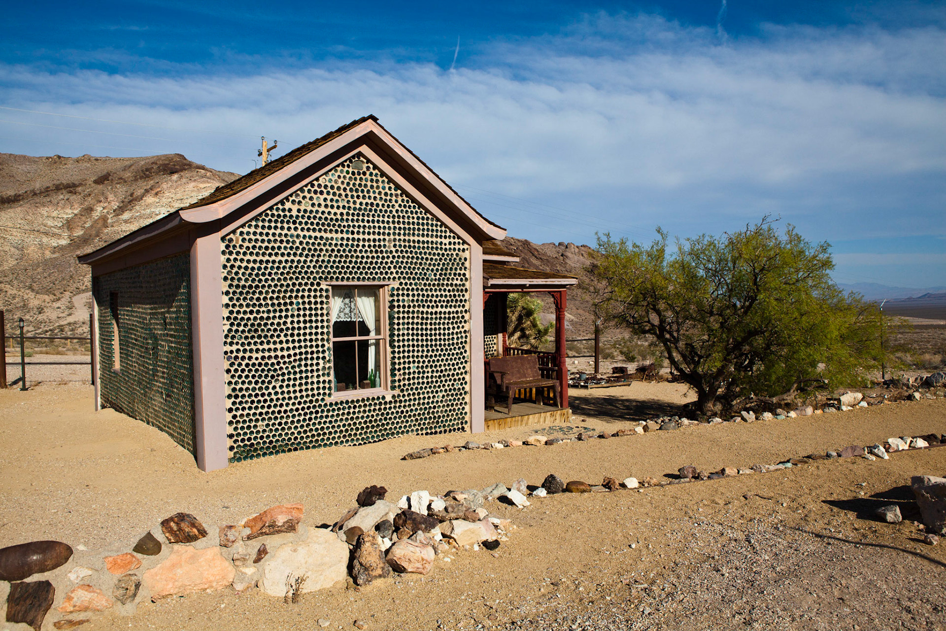 Rhyolite, NV - Kelly Bottle House
