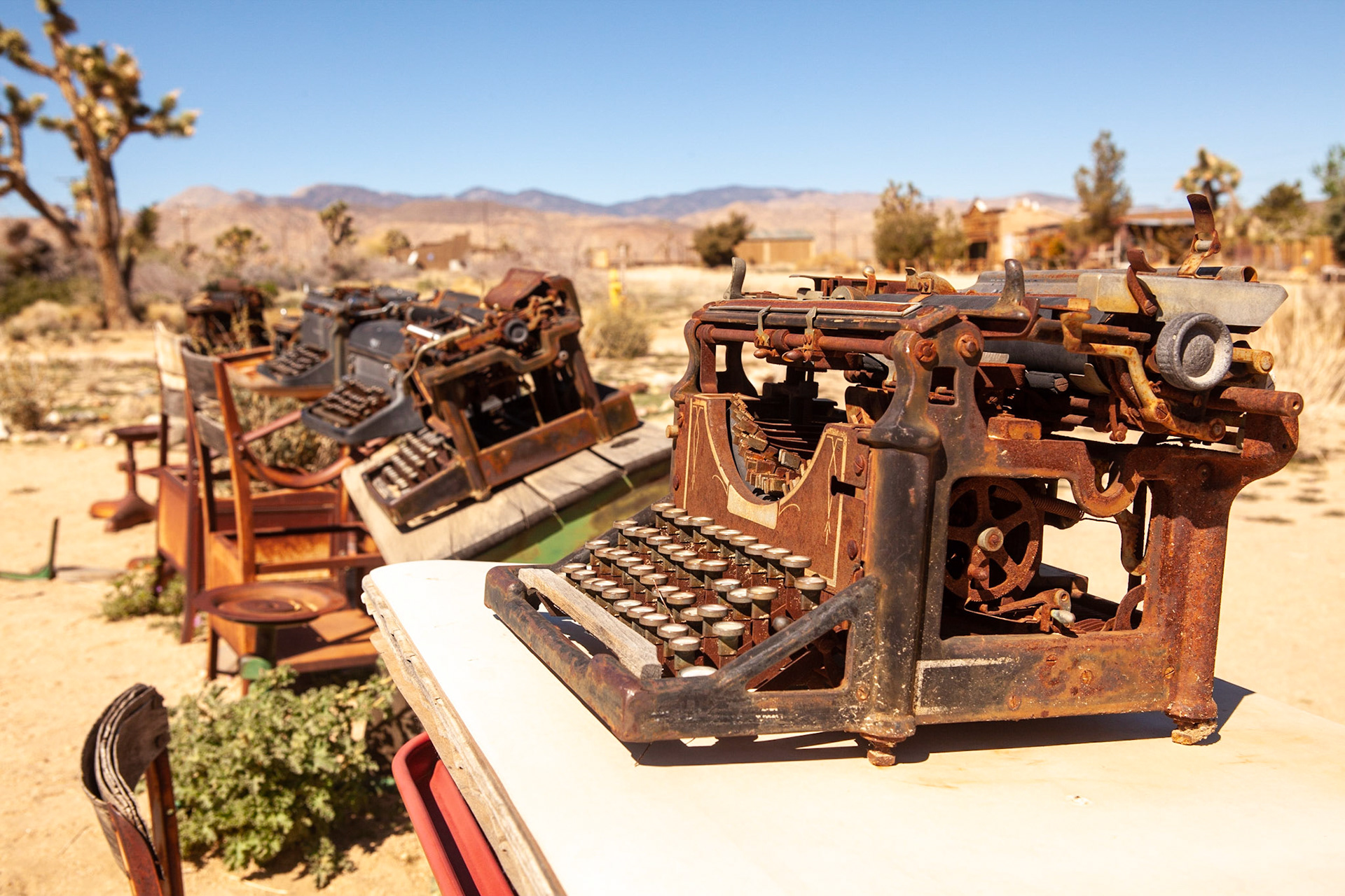 Pioneertown near Joshua Tree, CA. Photo by Ming Lo