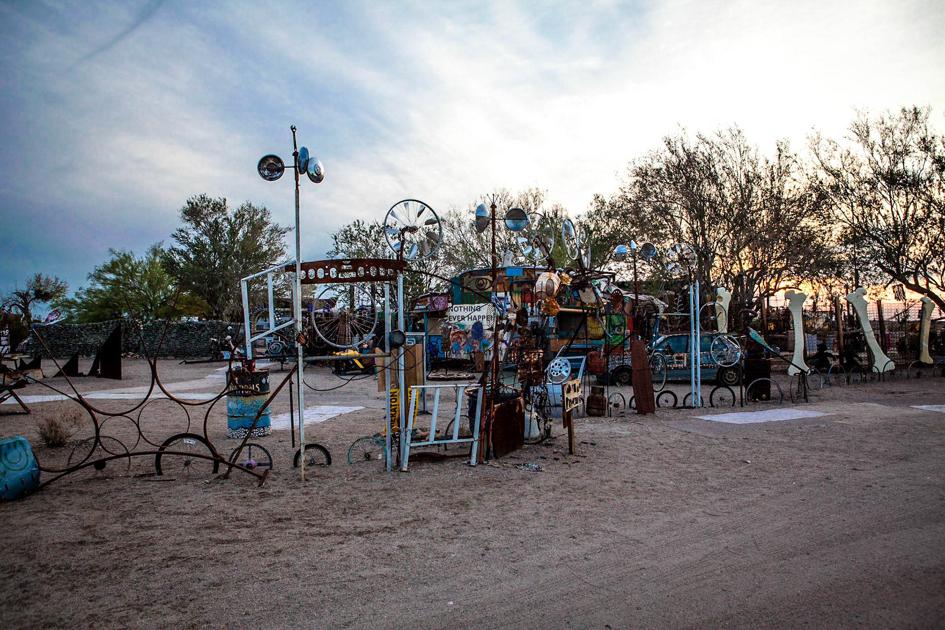 East Jesus, CA. Photo by Ming Lo