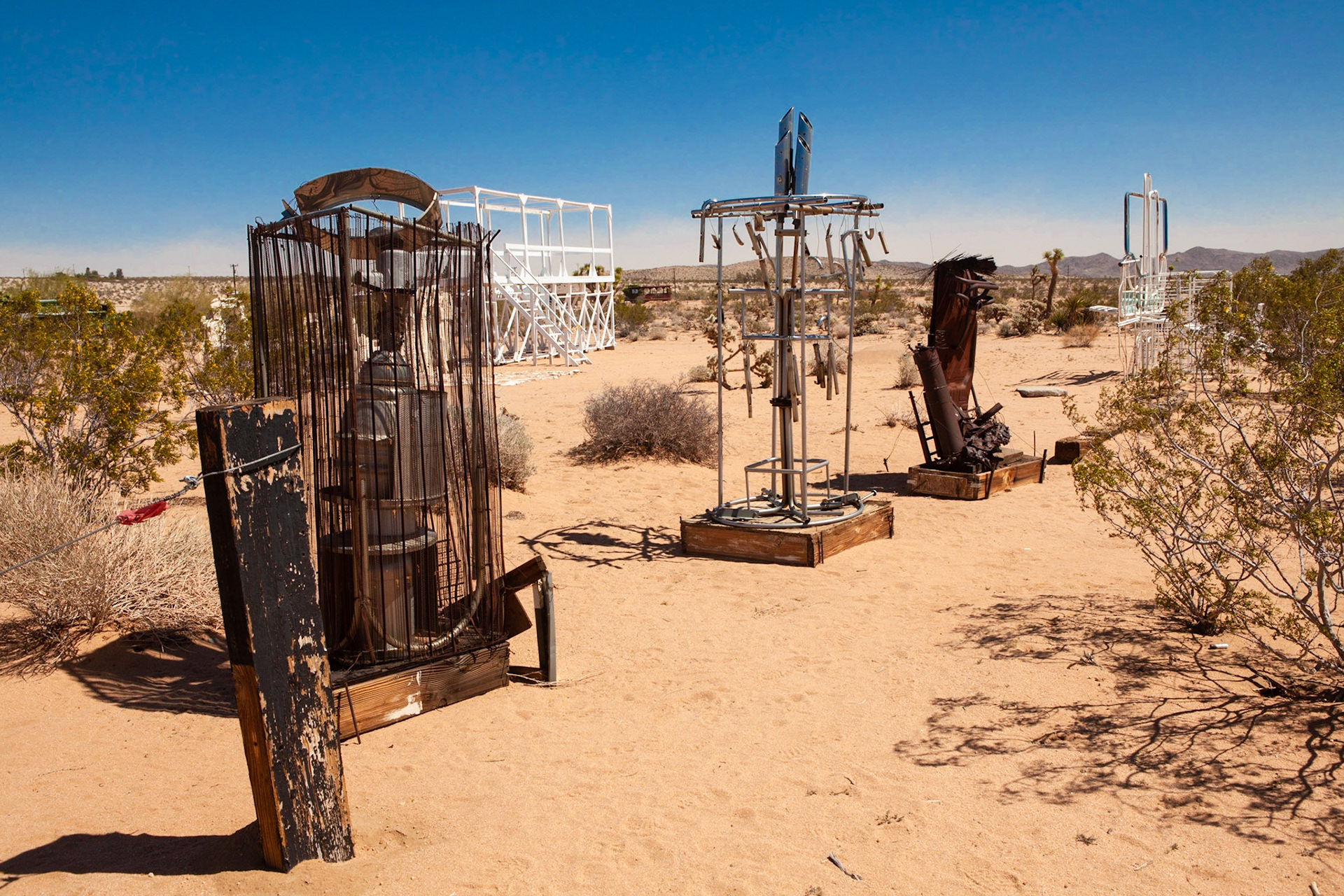 Noah Purifoy's Outdoor Museum near Joshua Tree, CA. Photo by Ming Lo