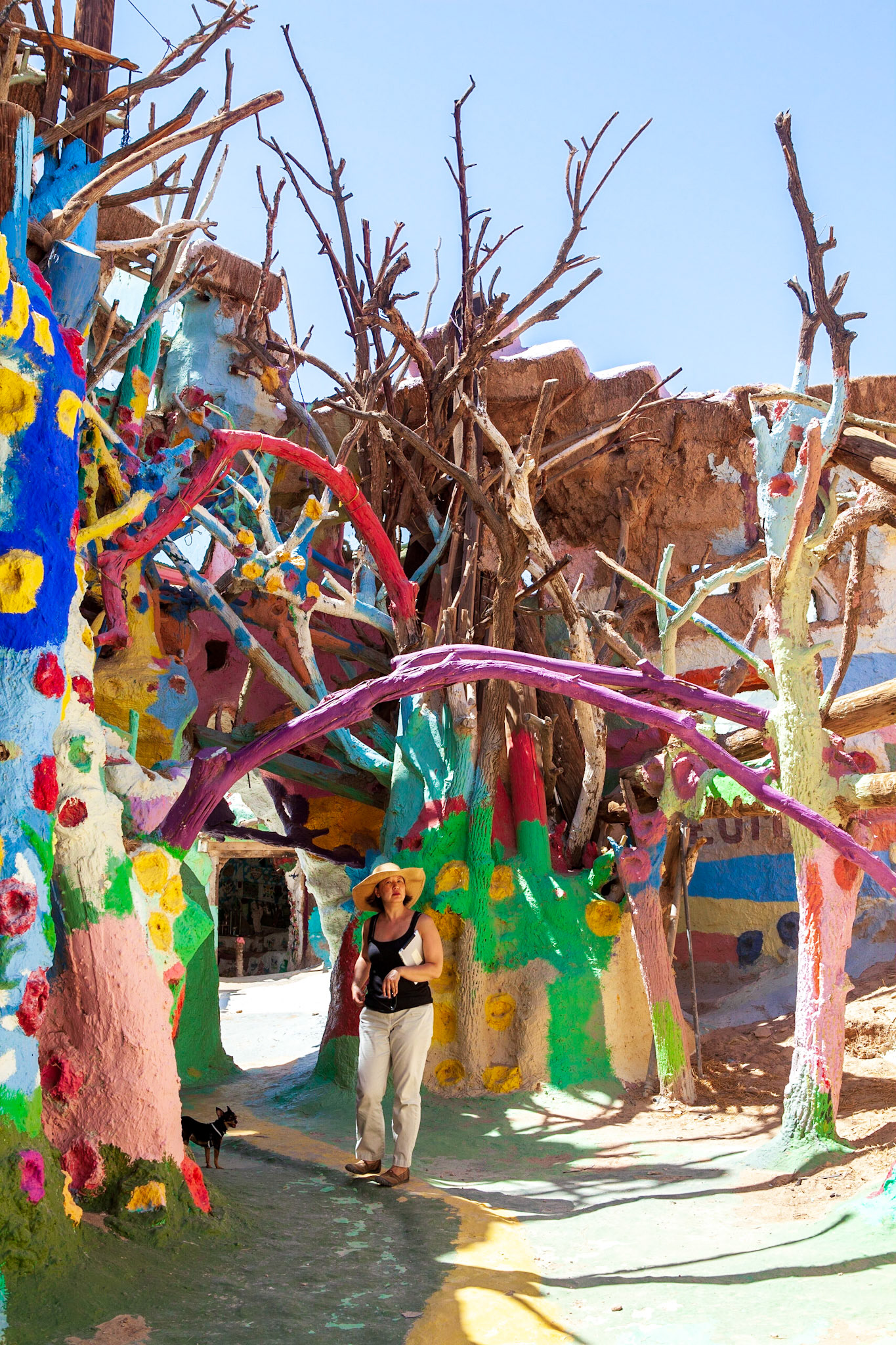 Salvation Mountain, CA. Photo by Ming Lo