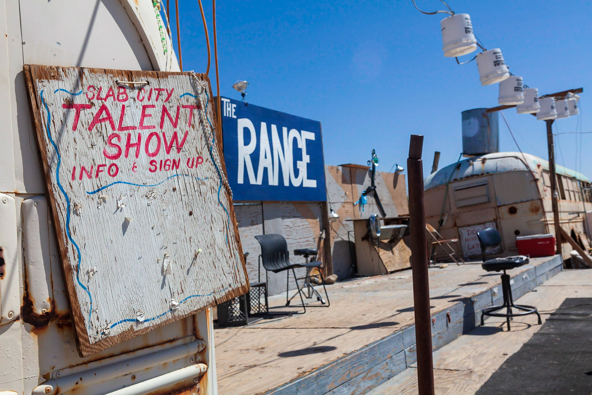 Slab City, CA. Photo by Ming Lo