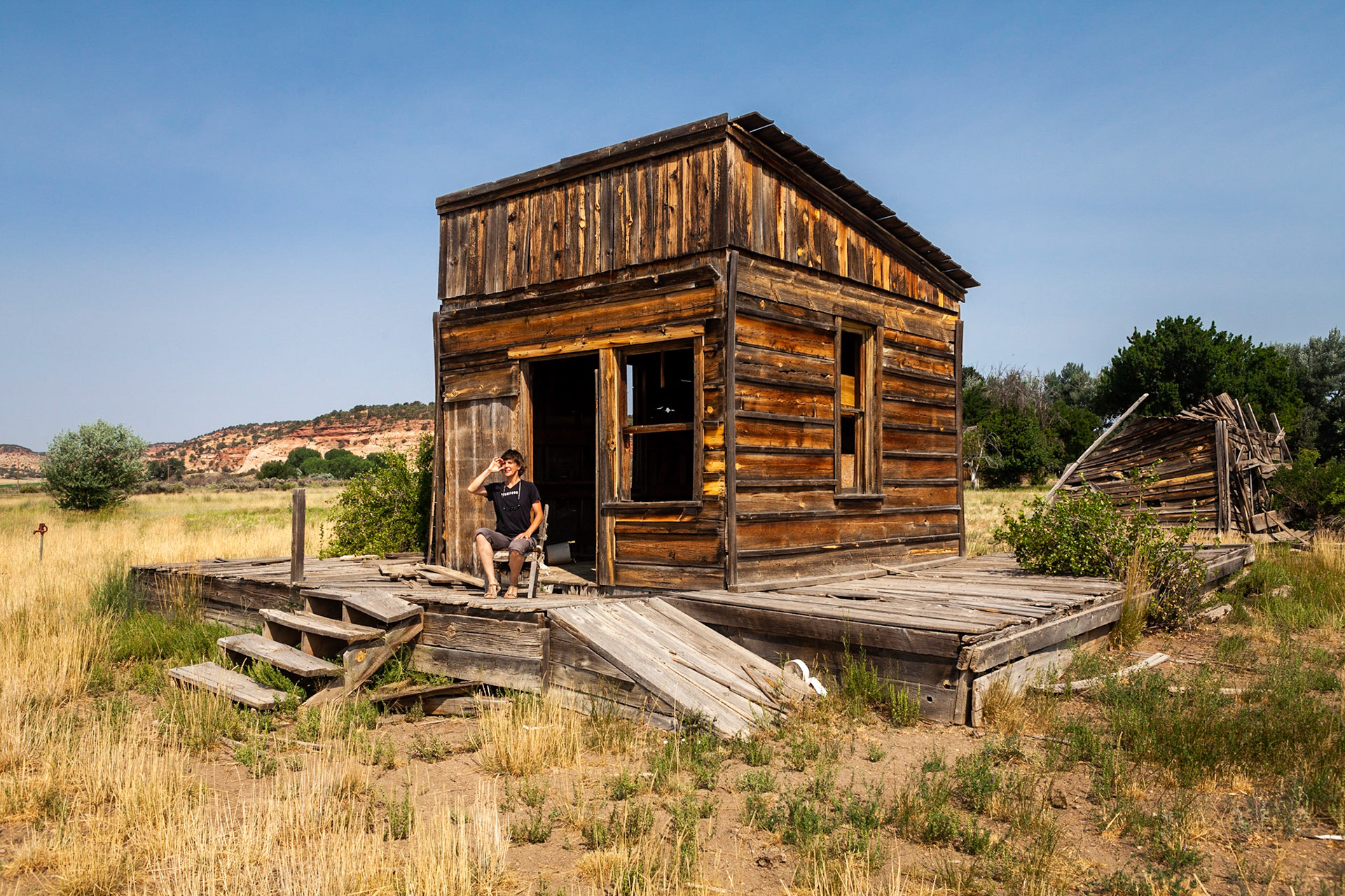 Old Movie Set, Johnson Canyon, Grand Staircase, Utah