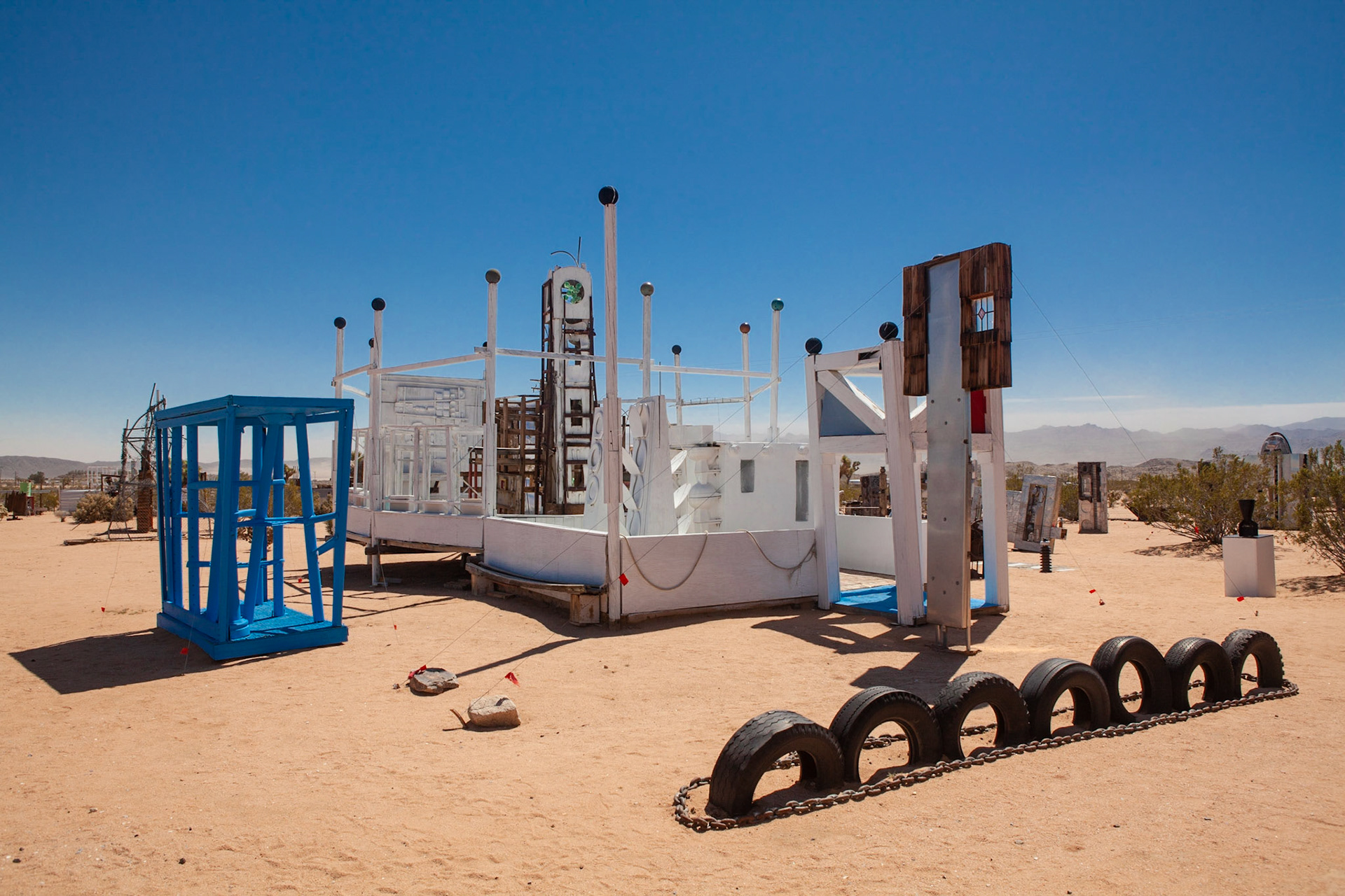 Noah Purifoy's Outdoor Museum near Joshua Tree, CA. Photo by Ming Lo