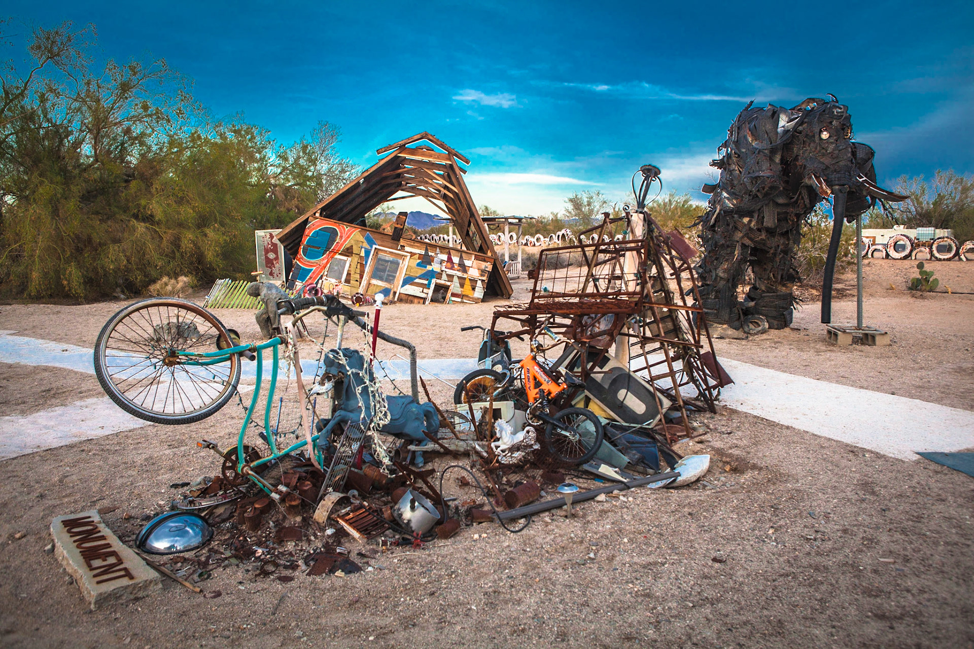 East Jesus, CA. Photo by Ming Lo