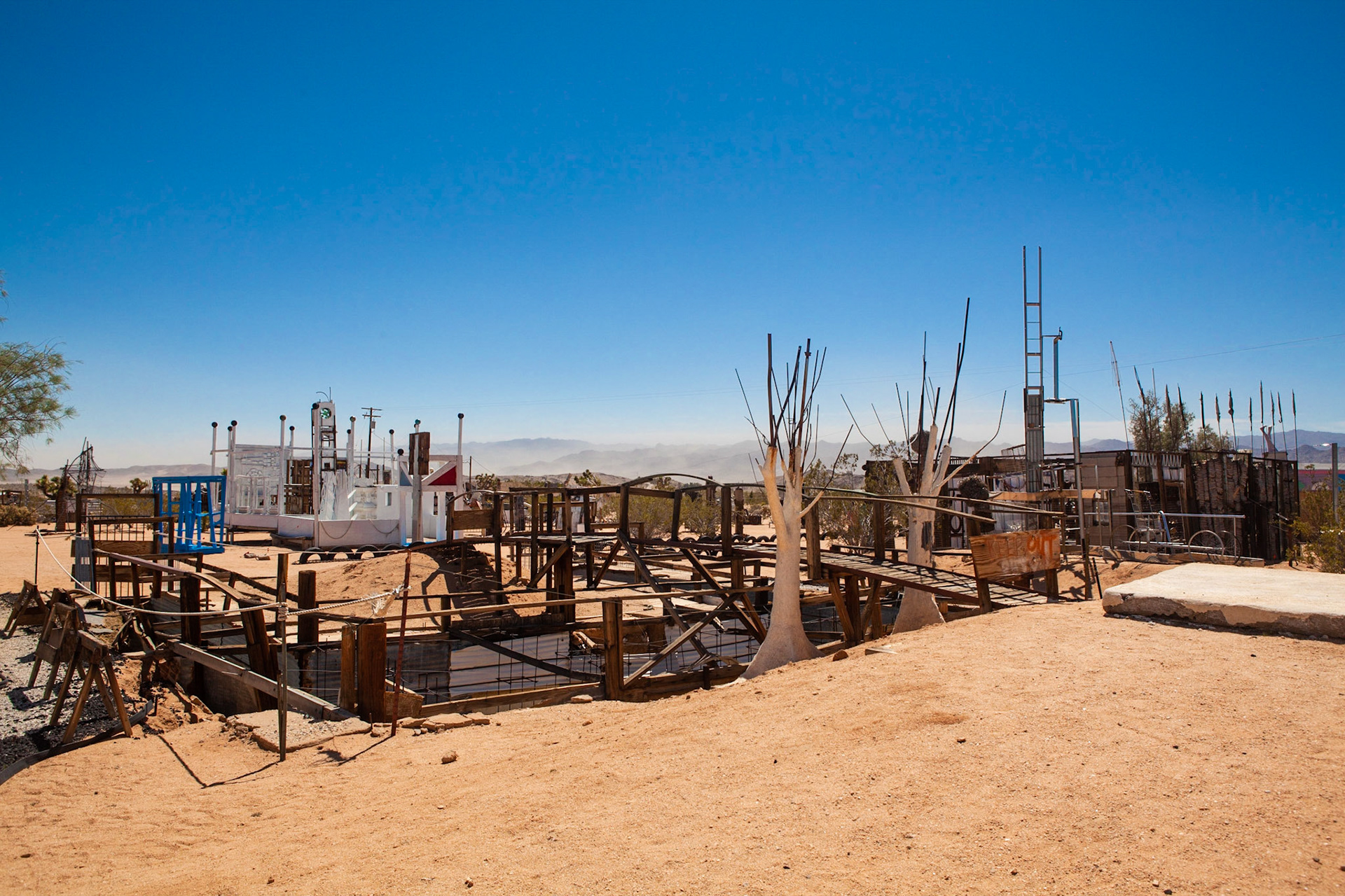 Noah Purifoy's Outdoor Museum near Joshua Tree, CA. Photo by Ming Lo
