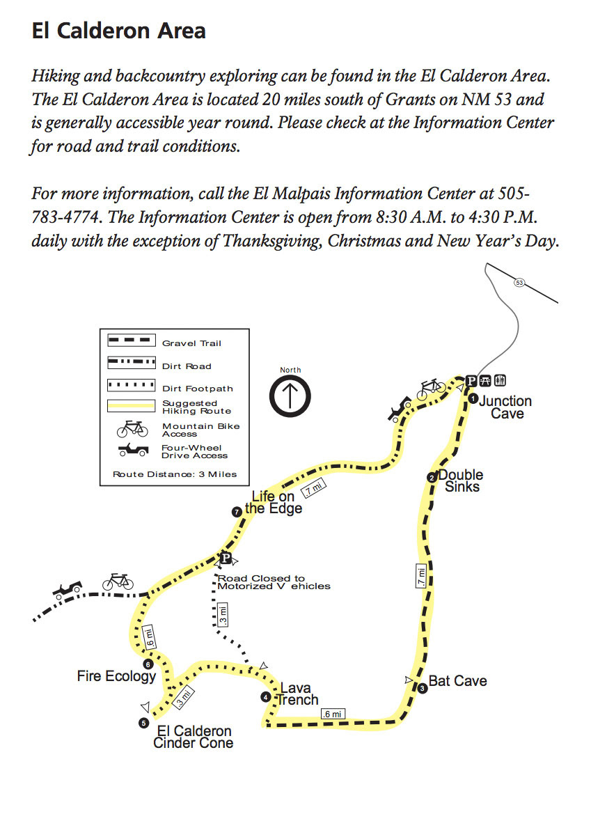 El Calderon Trail, El Malpais, New Mexico