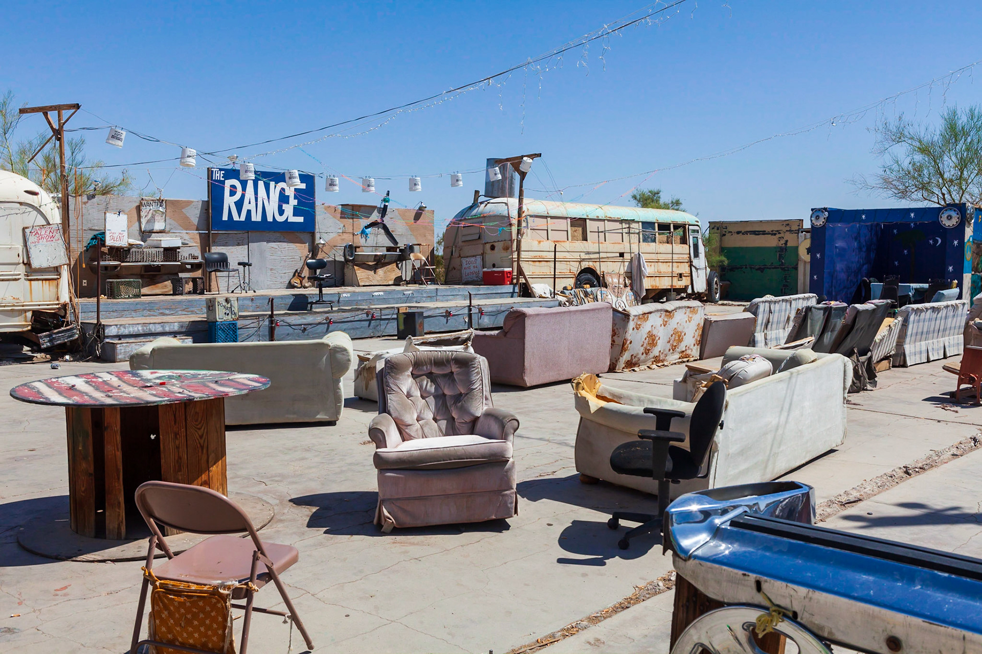 Slab City, CA. Photo by Ming Lo