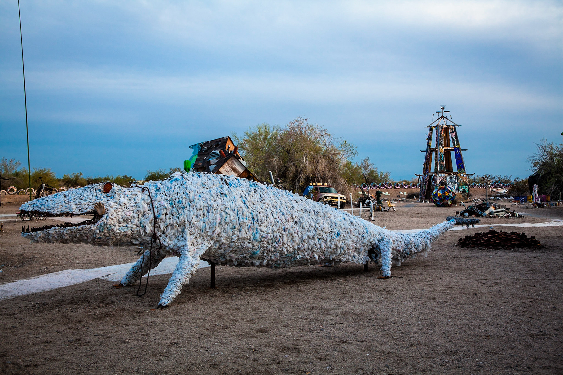 East Jesus, CA. Photo by Ming Lo
