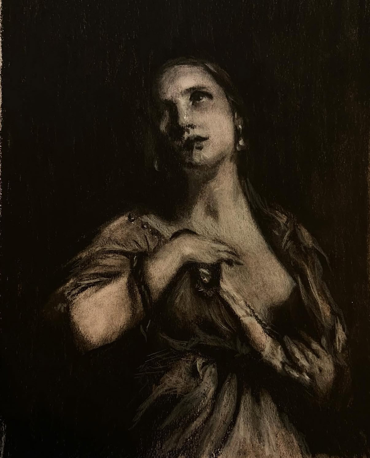 Death of Cleopatra Study | 11X14