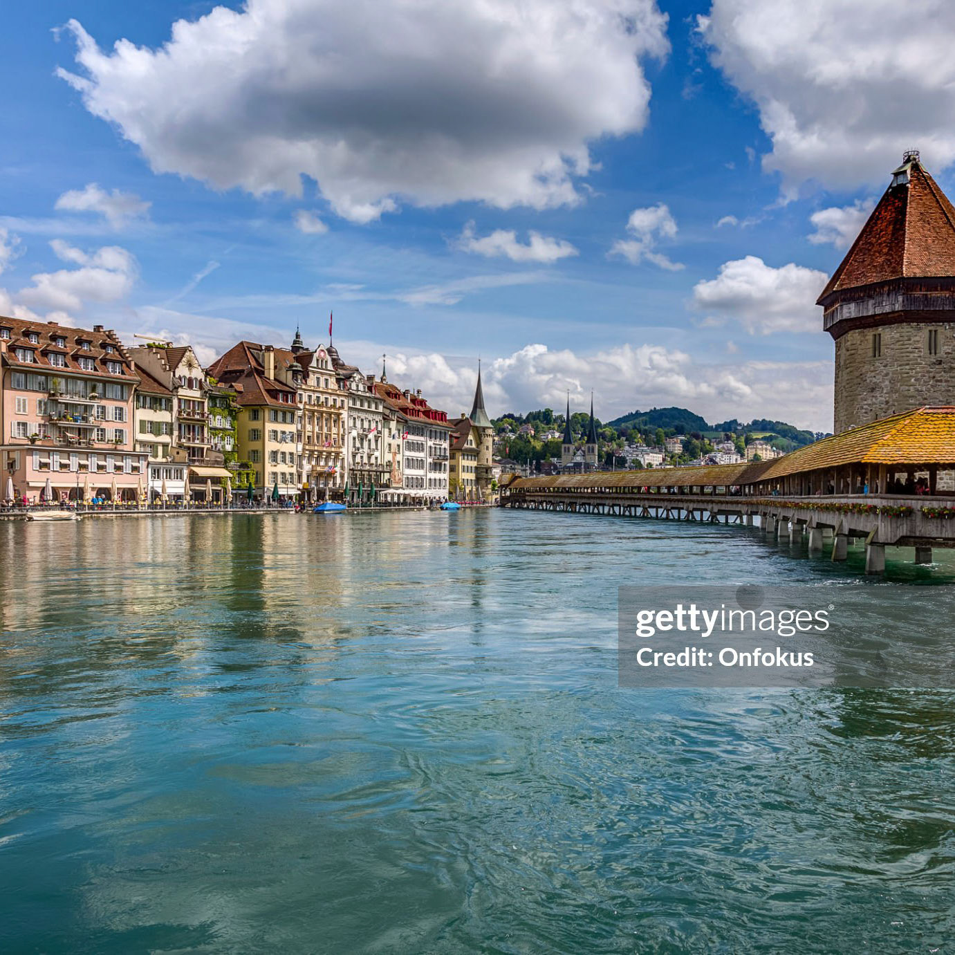 City of Luzern View with Lake, Switzerland