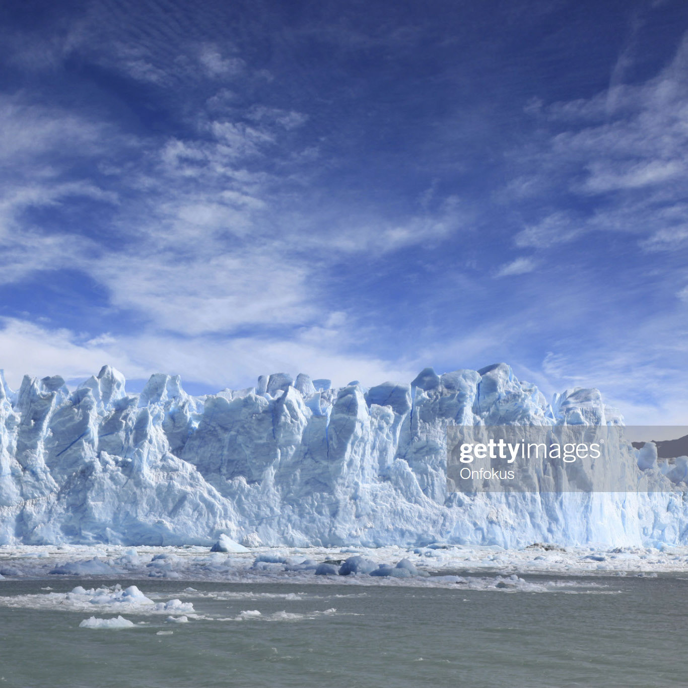 The Perito Moreno Glacier in Patagonia.