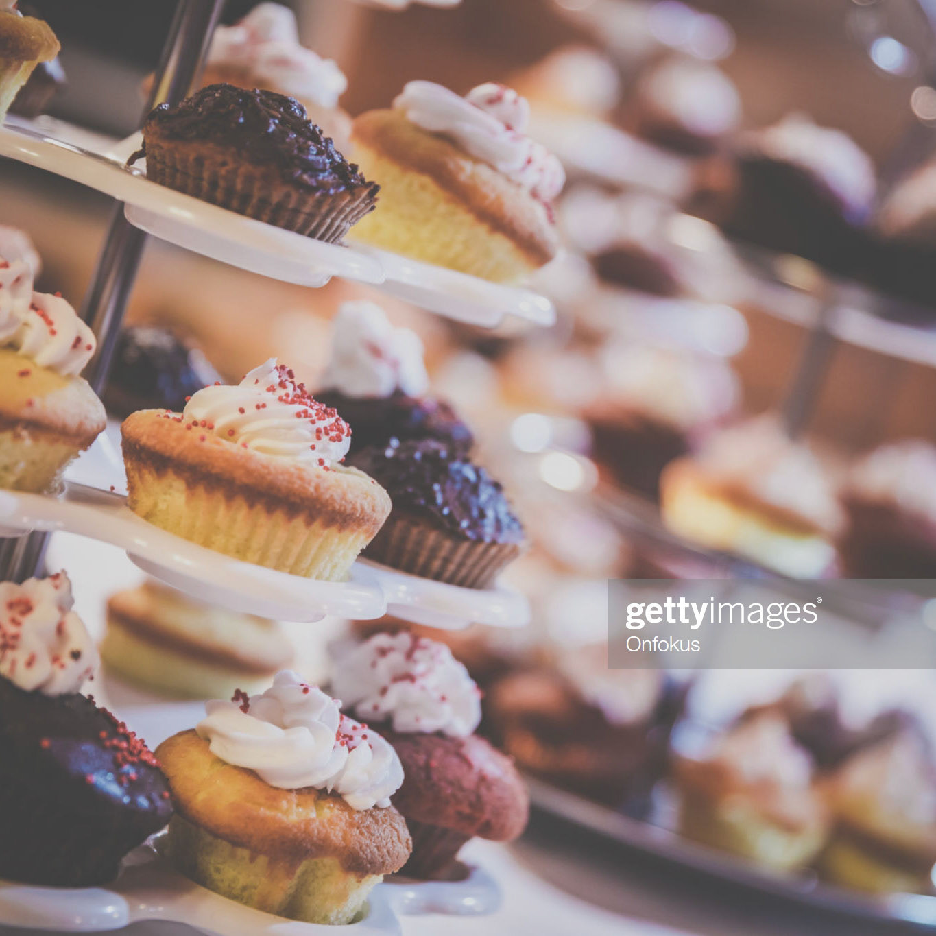 Cupcake Tower at Wedding, Birthday Party Event