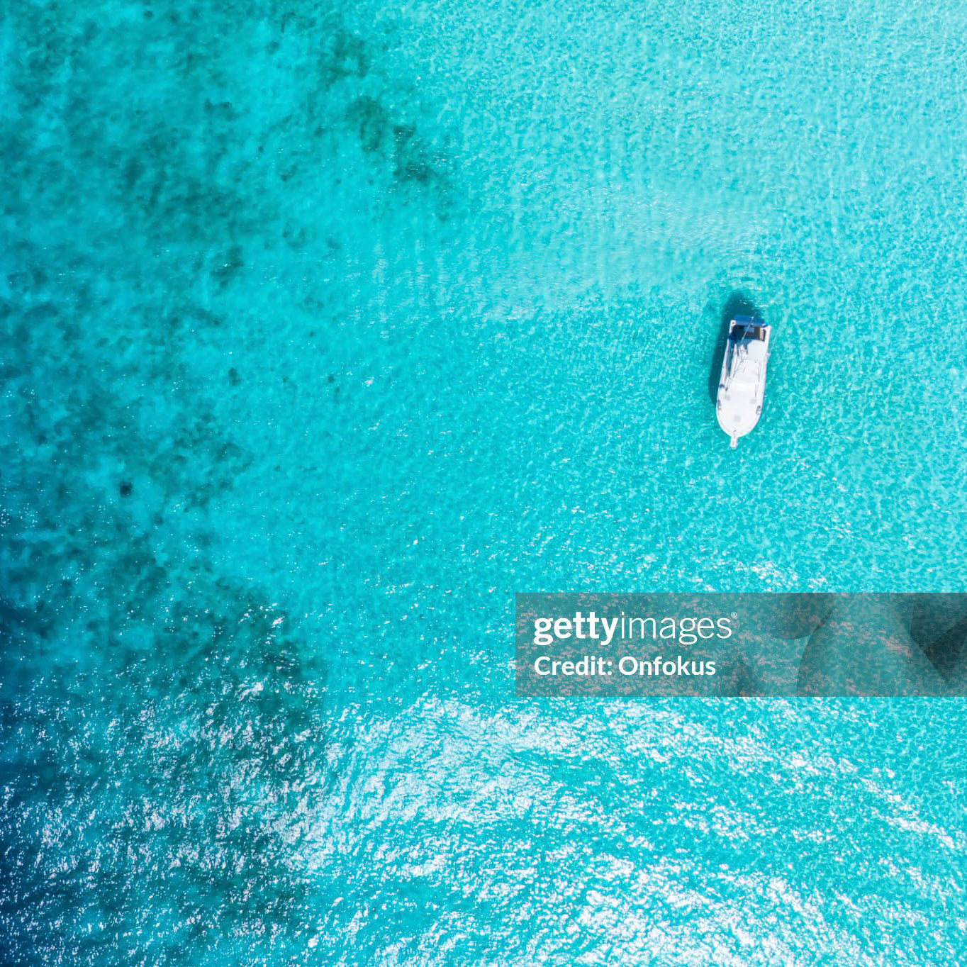 Aerial View of Nautical Vessel in Caribbean Sea, Curacao