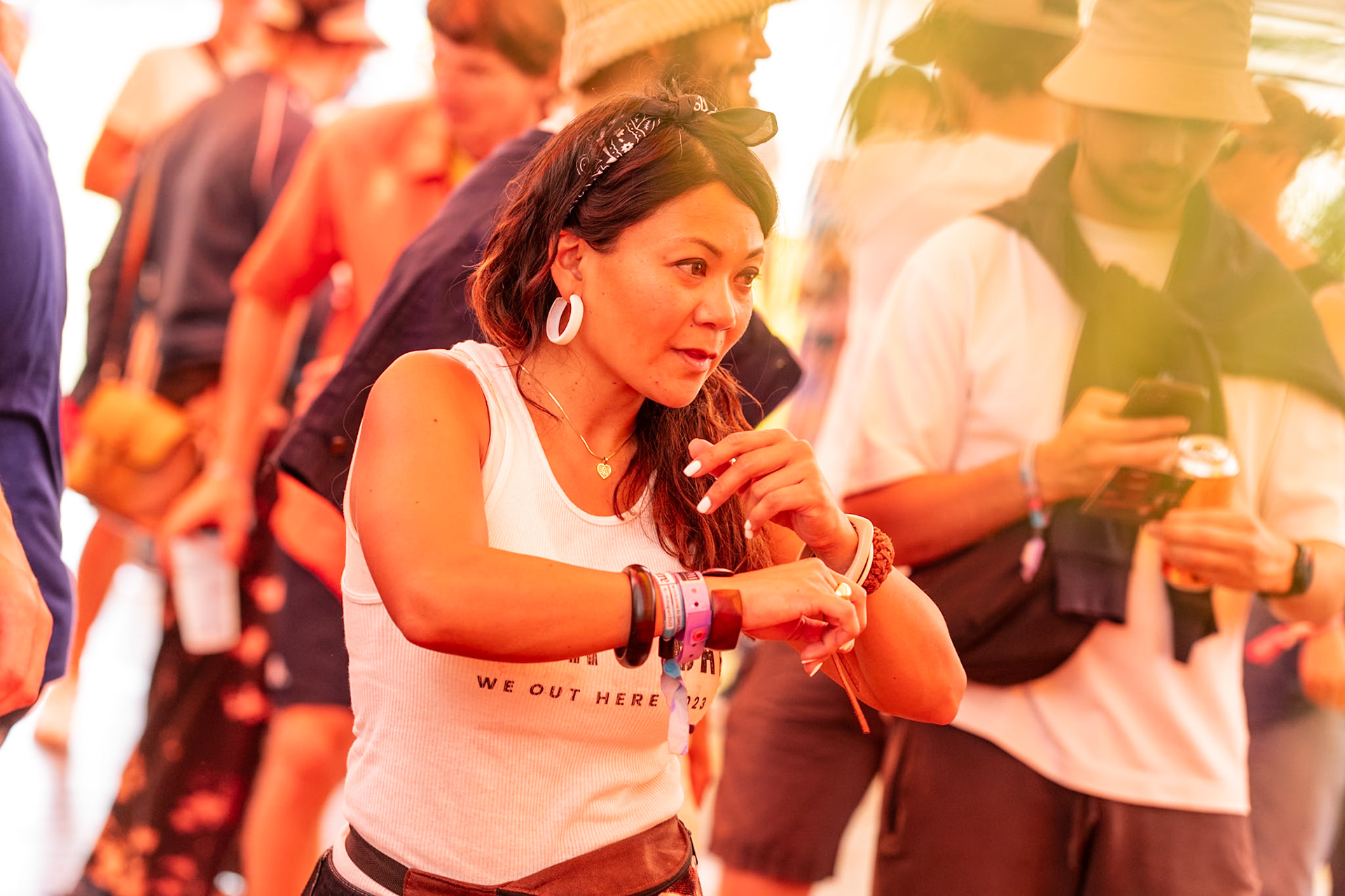 'Love Dancin' tent, We out here music festival