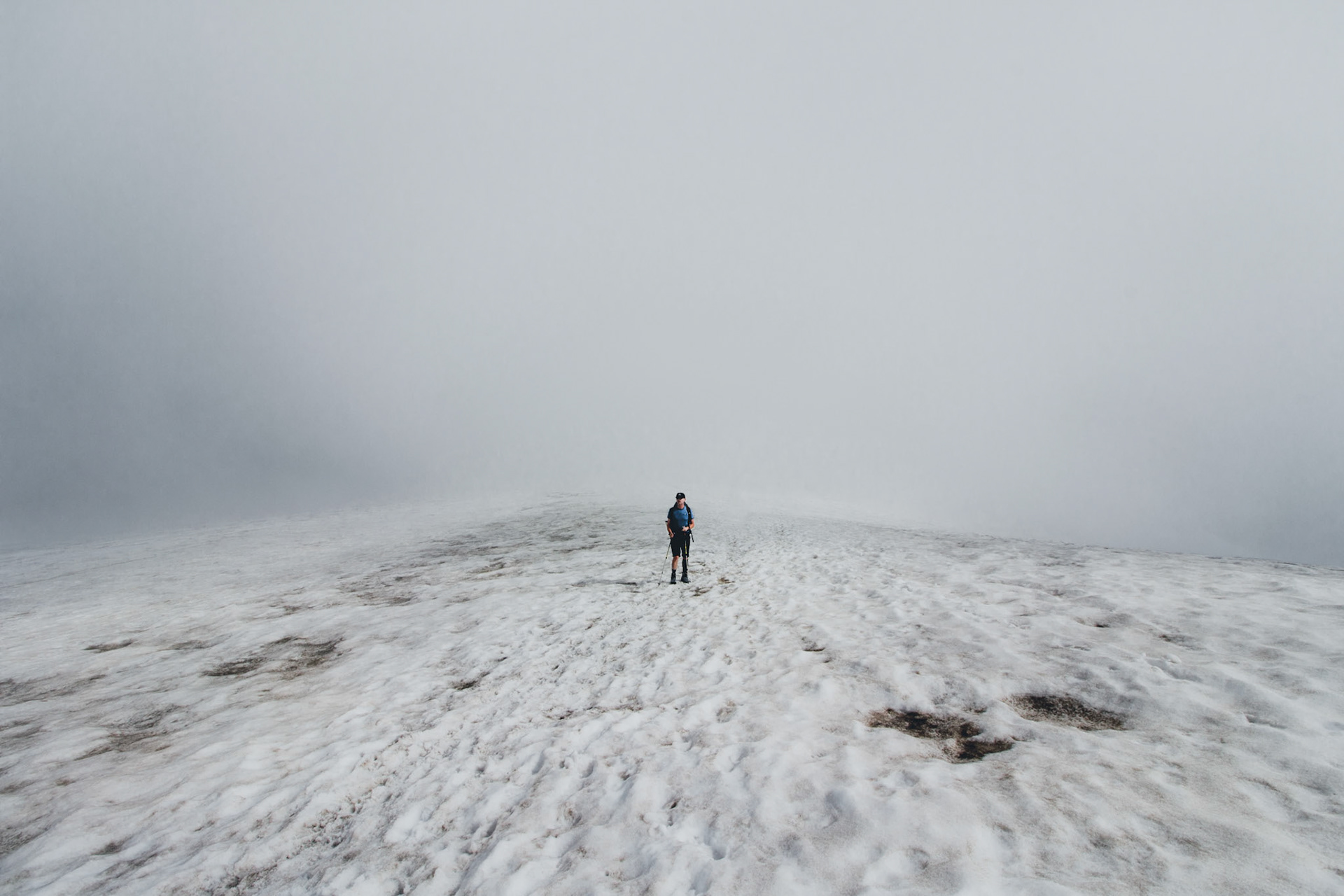 Glacier Whiteout
