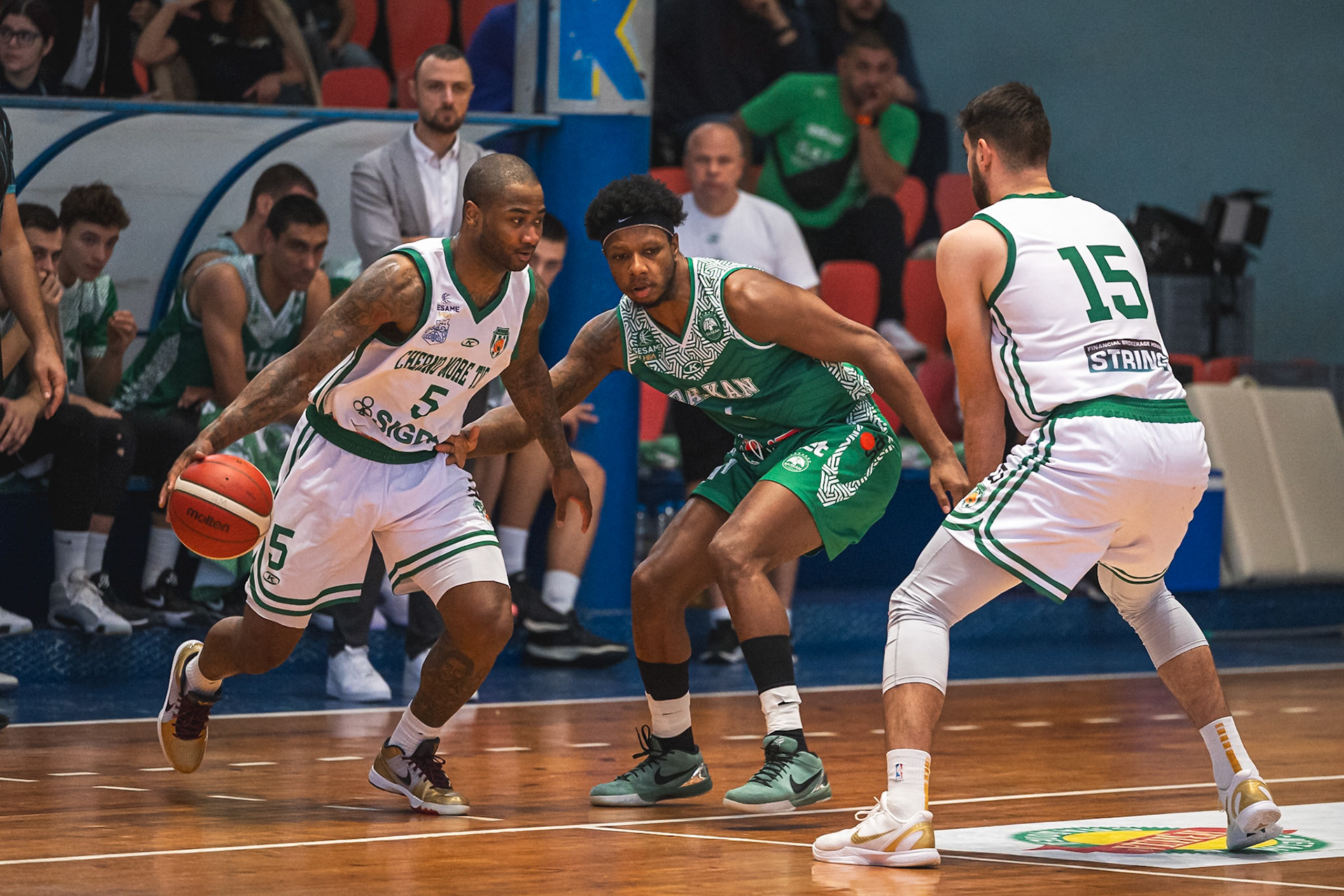 Varna, Hristo Borisov Hall - OCTOBER 13: Cherno More vs Balkan Photo credit: Viktor Vasilev / Viktor Vasilev  Photography