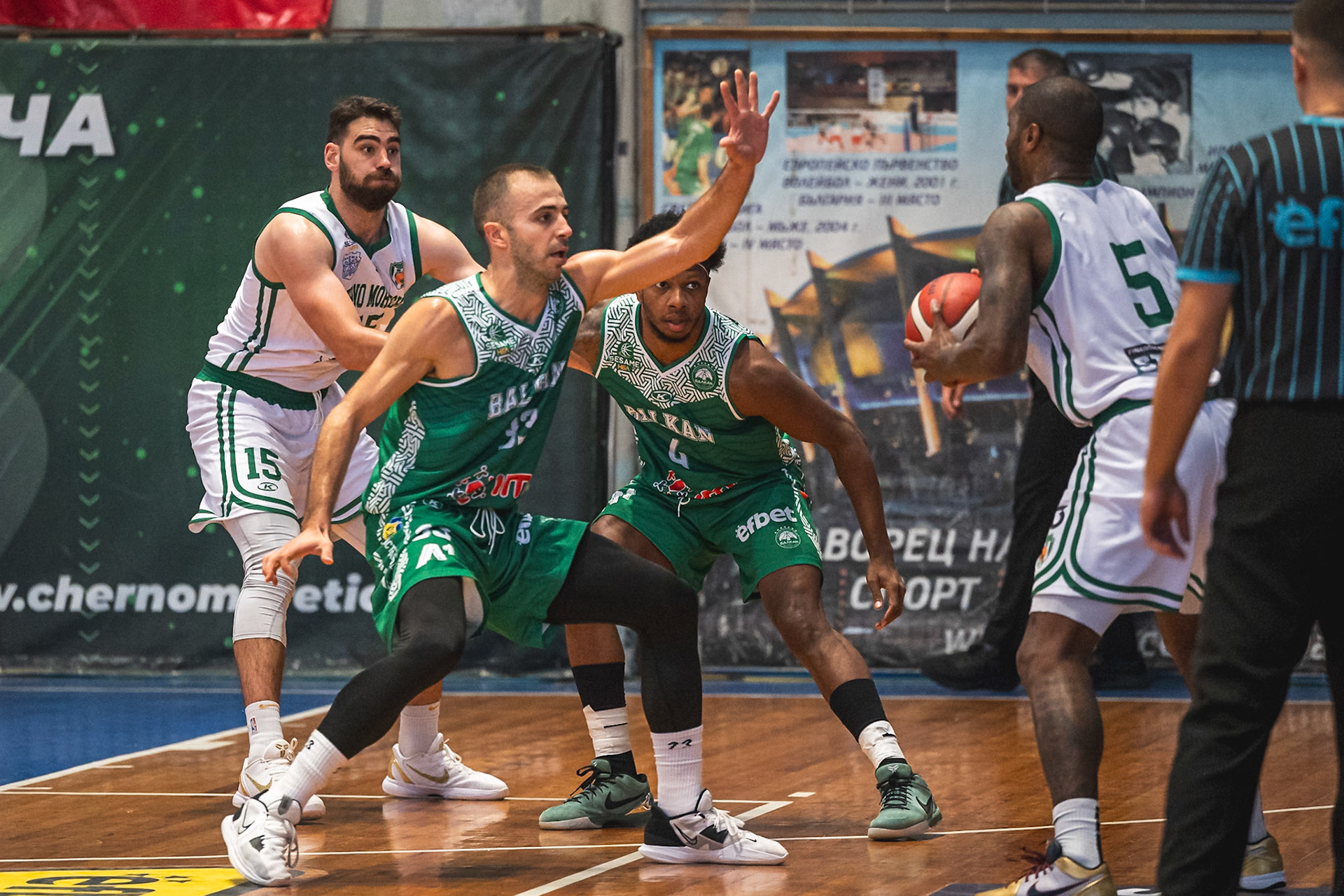 Varna, Hristo Borisov Hall - OCTOBER 13: Cherno More vs Balkan Photo credit: Viktor Vasilev / Viktor Vasilev  Photography