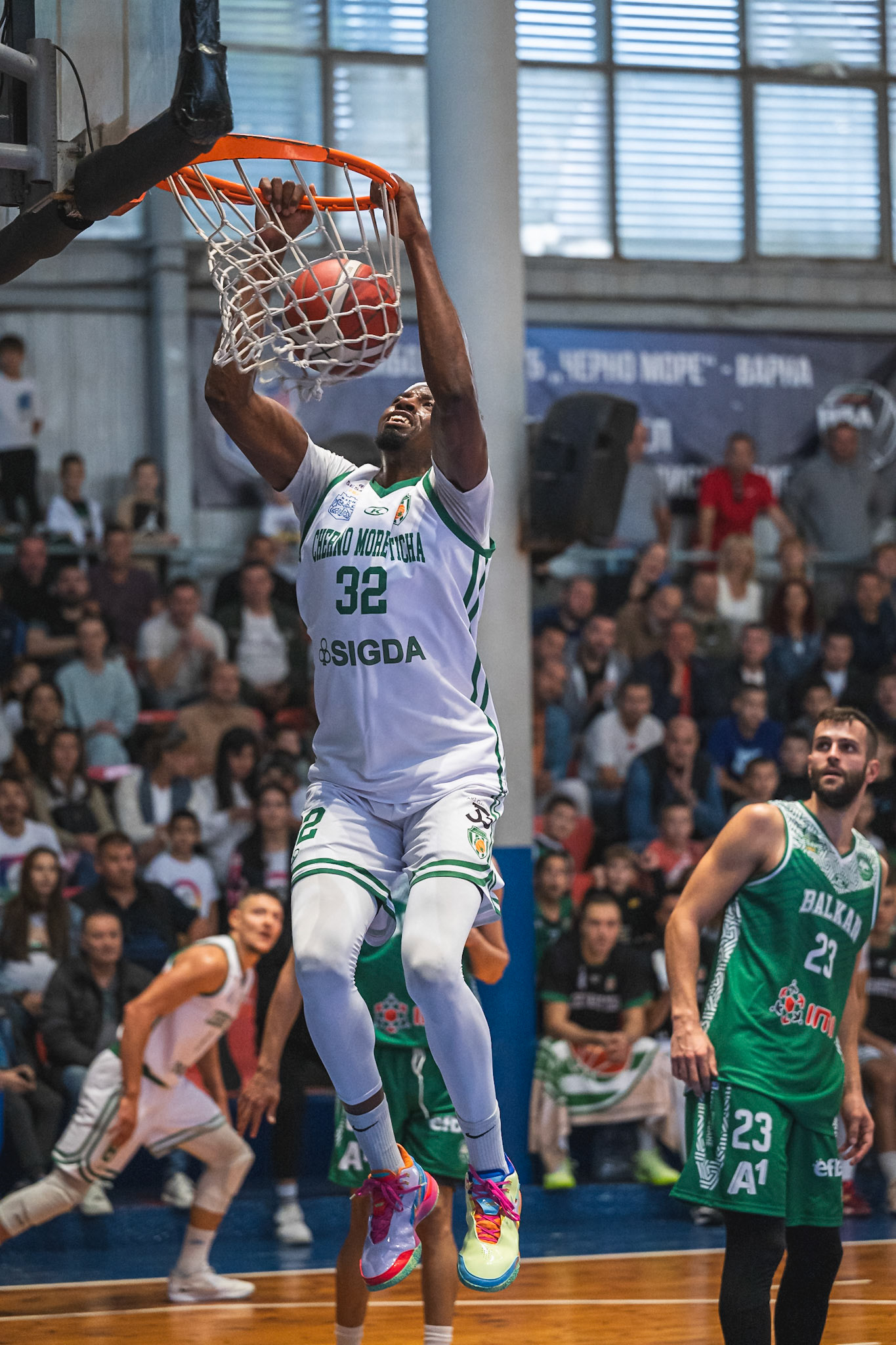 Varna, Hristo Borisov Hall - OCTOBER 13: Cherno More vs Balkan Photo credit: Viktor Vasilev / Viktor Vasilev  Photography