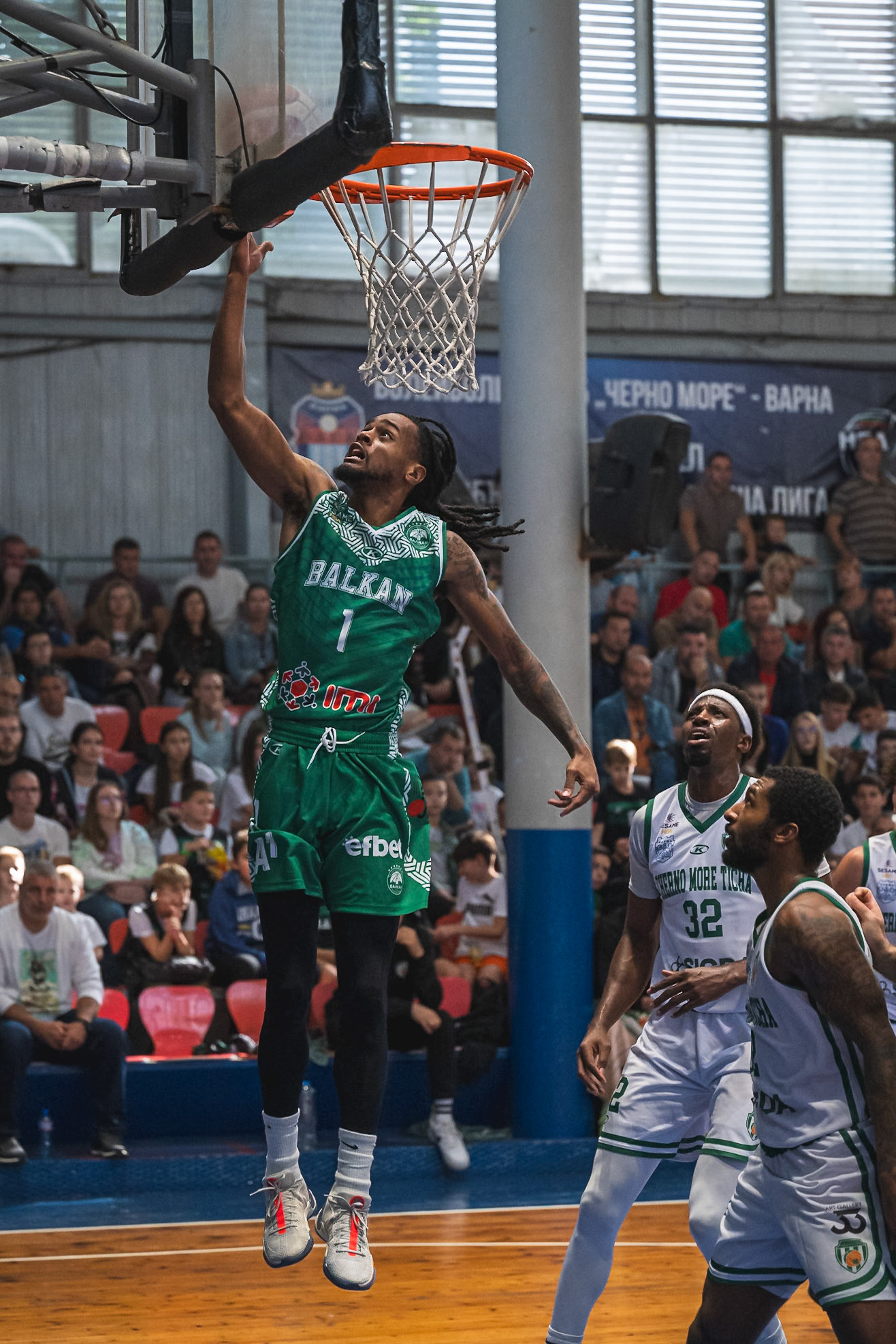 Varna, Hristo Borisov Hall - OCTOBER 13: Cherno More vs Balkan Photo credit: Viktor Vasilev / Viktor Vasilev  Photography