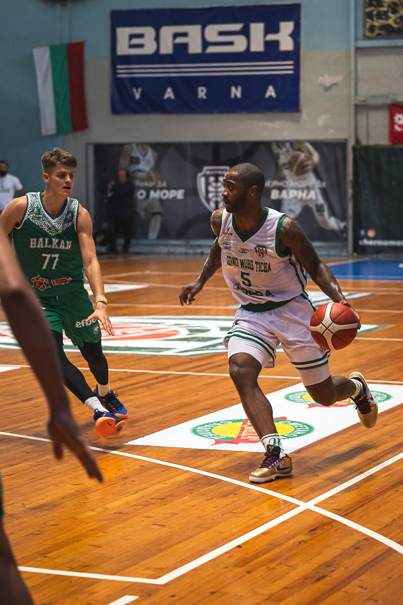 Varna, Hristo Borisov Hall - OCTOBER 13: Cherno More vs Balkan Photo credit: Viktor Vasilev / Viktor Vasilev  Photography