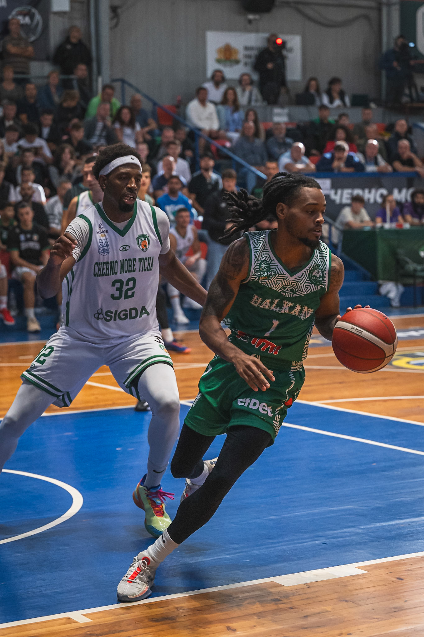 Varna, Hristo Borisov Hall - OCTOBER 13: Cherno More vs Balkan Photo credit: Viktor Vasilev / Viktor Vasilev  Photography