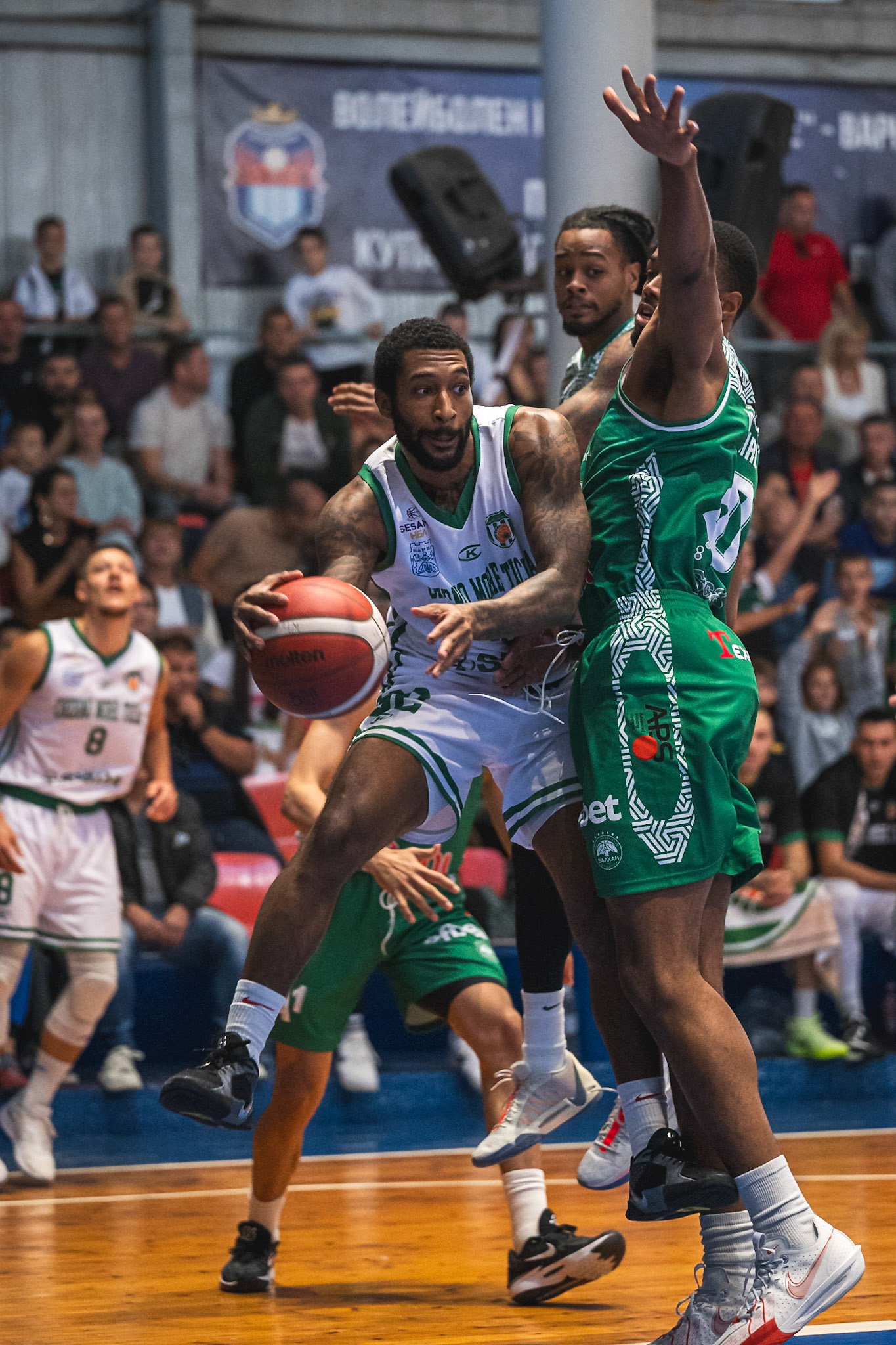 Varna, Hristo Borisov Hall - OCTOBER 13: Cherno More vs Balkan Photo credit: Viktor Vasilev / Viktor Vasilev  Photography