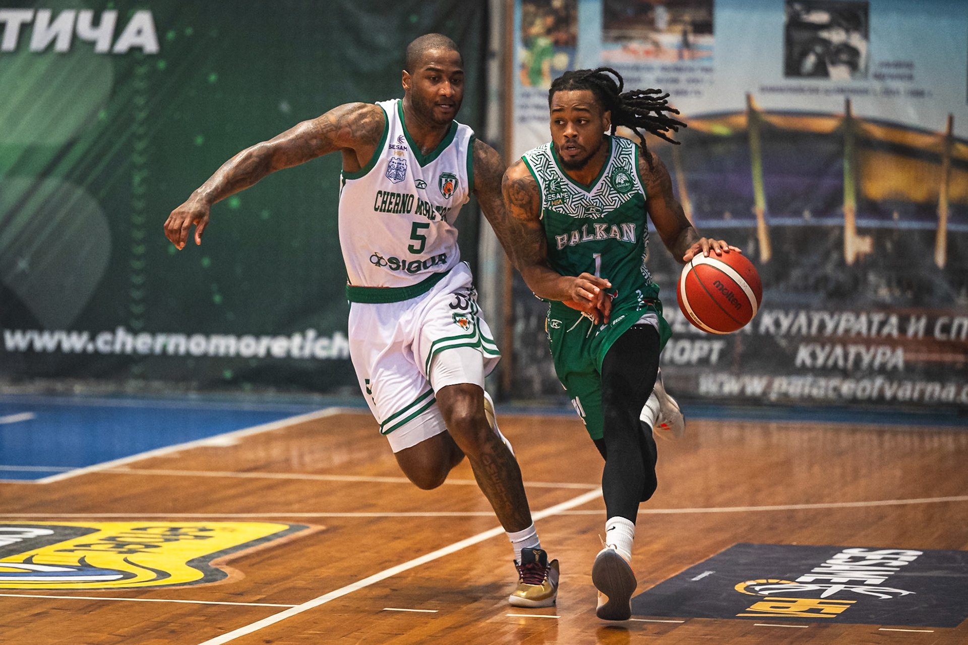 Varna, Hristo Borisov Hall - OCTOBER 13: Cherno More vs Balkan Photo credit: Viktor Vasilev / Viktor Vasilev  Photography