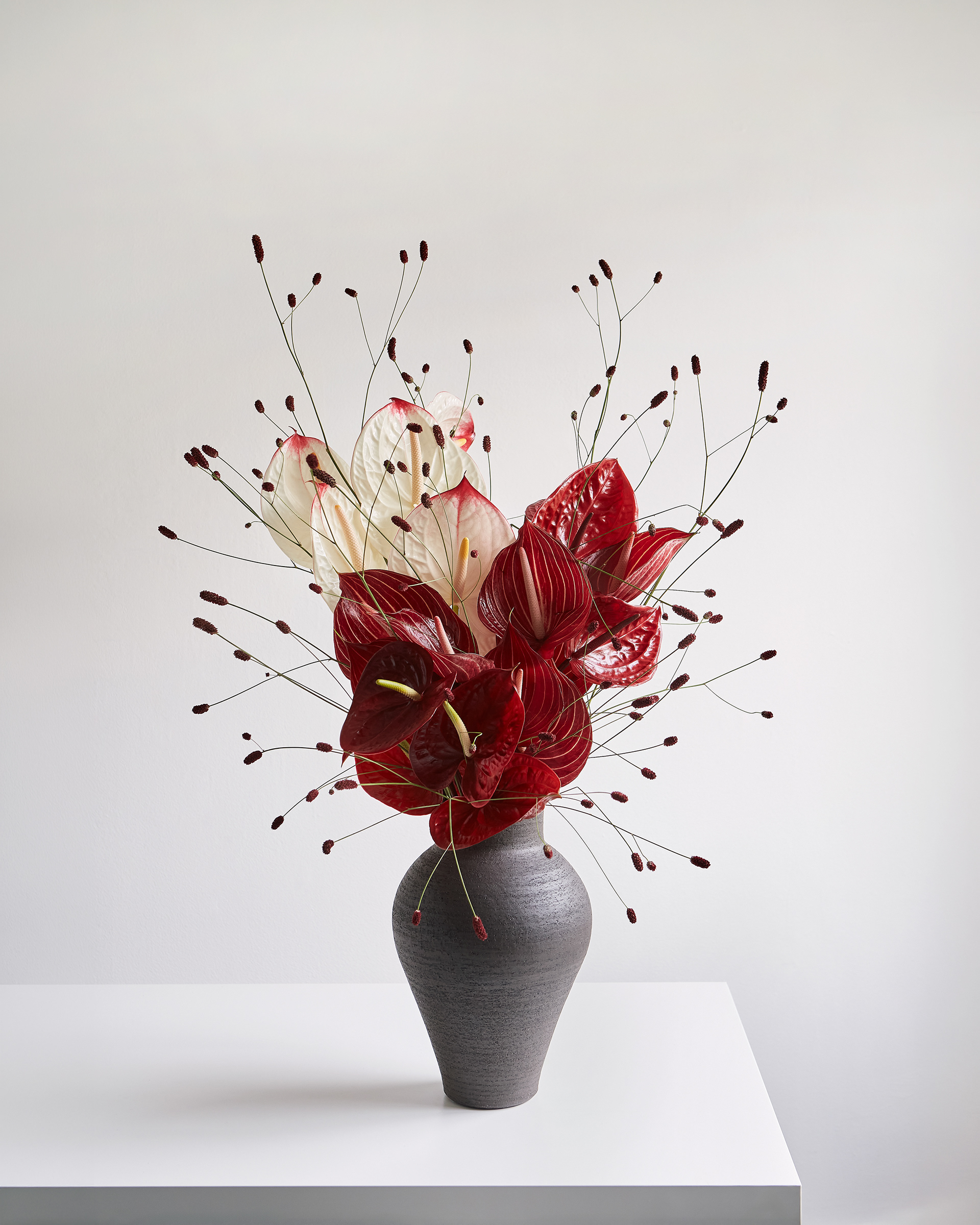 Design Collab with Max Adams. Floral design + Photography: Estudio Seiva. Vase design: Estudio Seiva and Max Adams (supported by Sofia Ceramics)