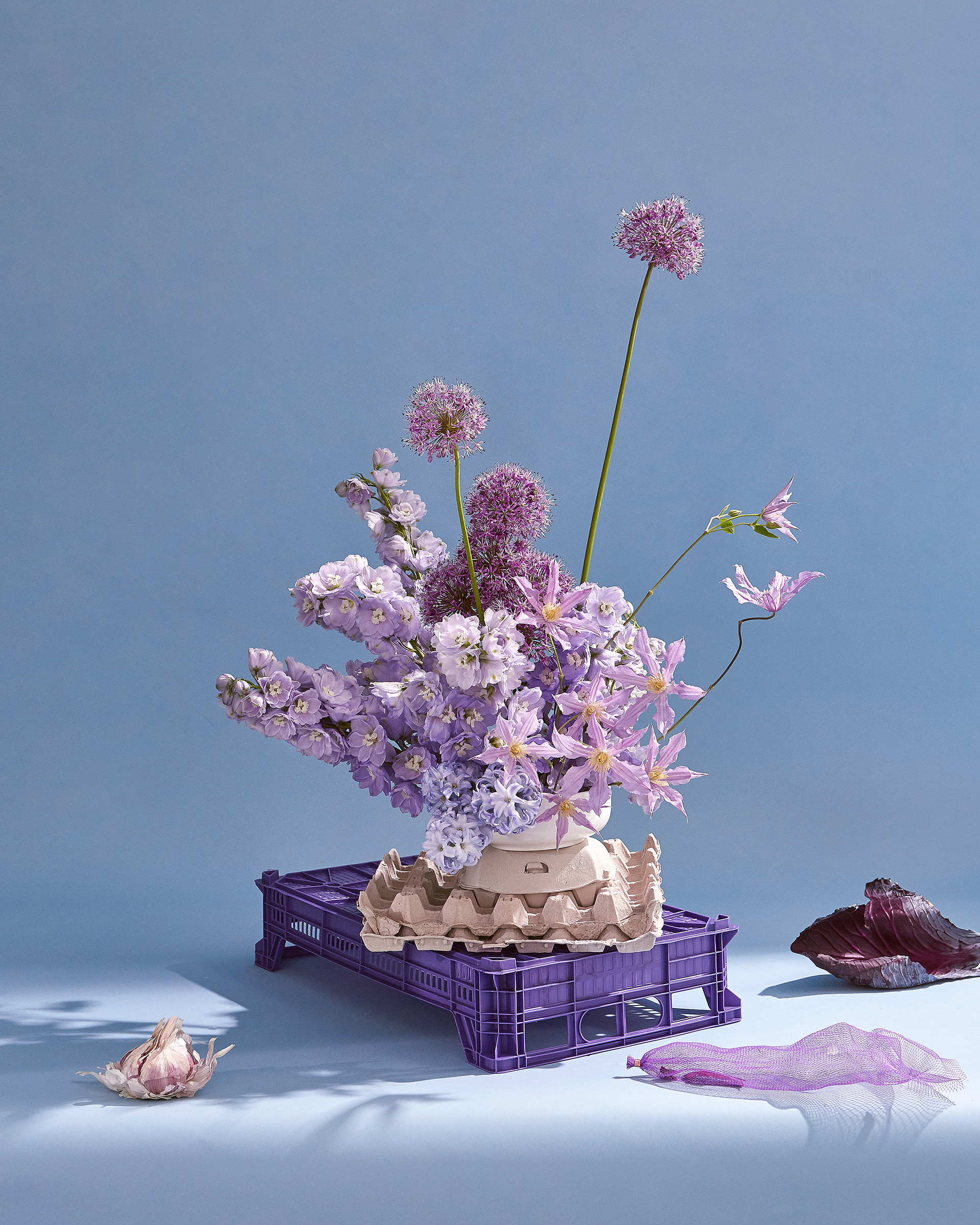Styled Shoot for MFS. Florals and Photography: Estudio Seiva. Art Director: Manuel Godoy Pareja