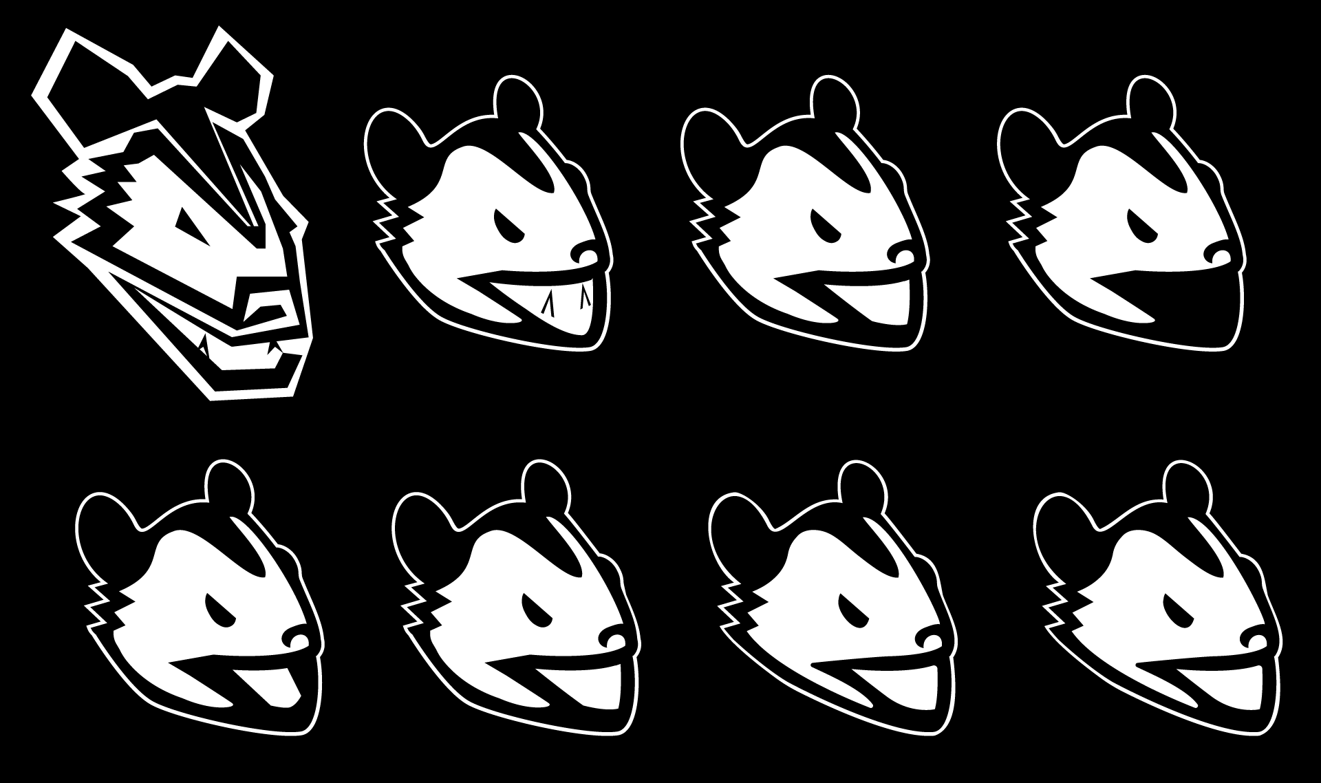 Designing the opossum head
