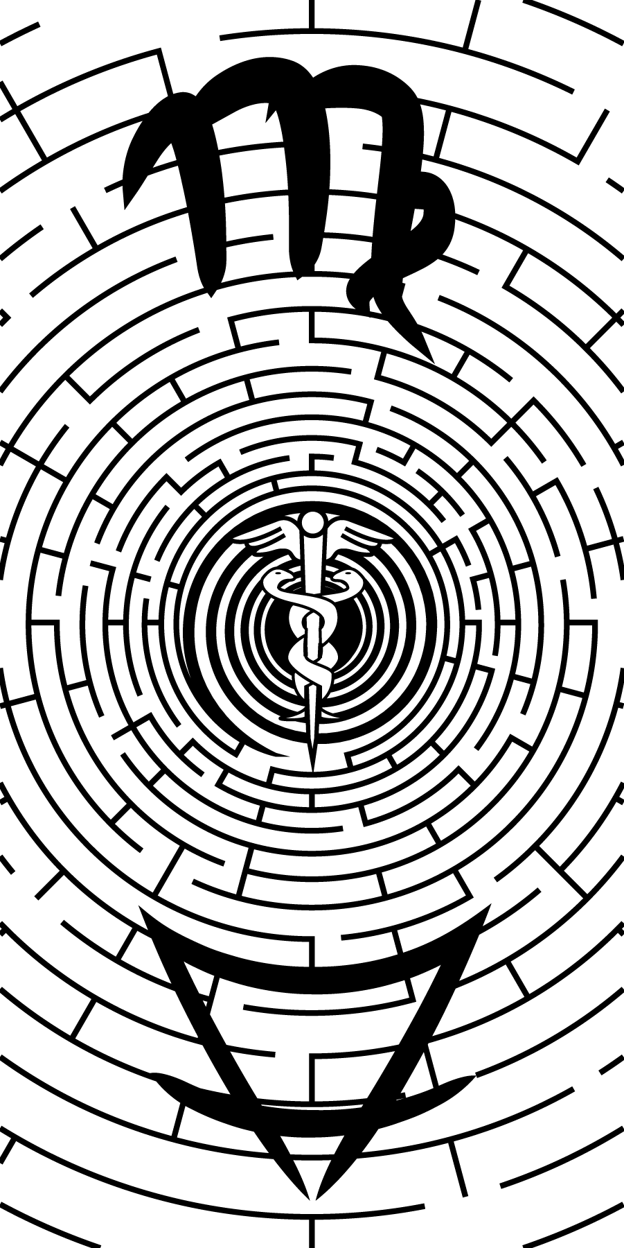 The first maze