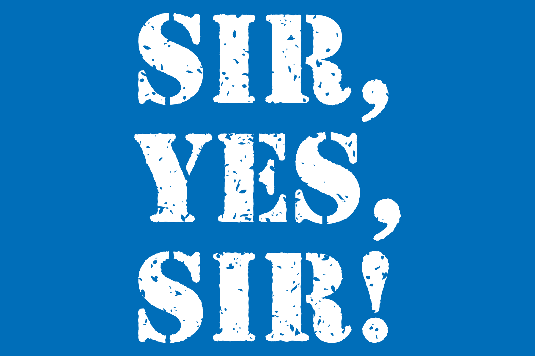 Sir, Yes, Sir! Logo