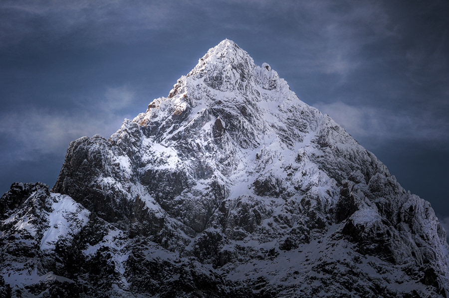 Prima neve sul Monviso - 10.2021