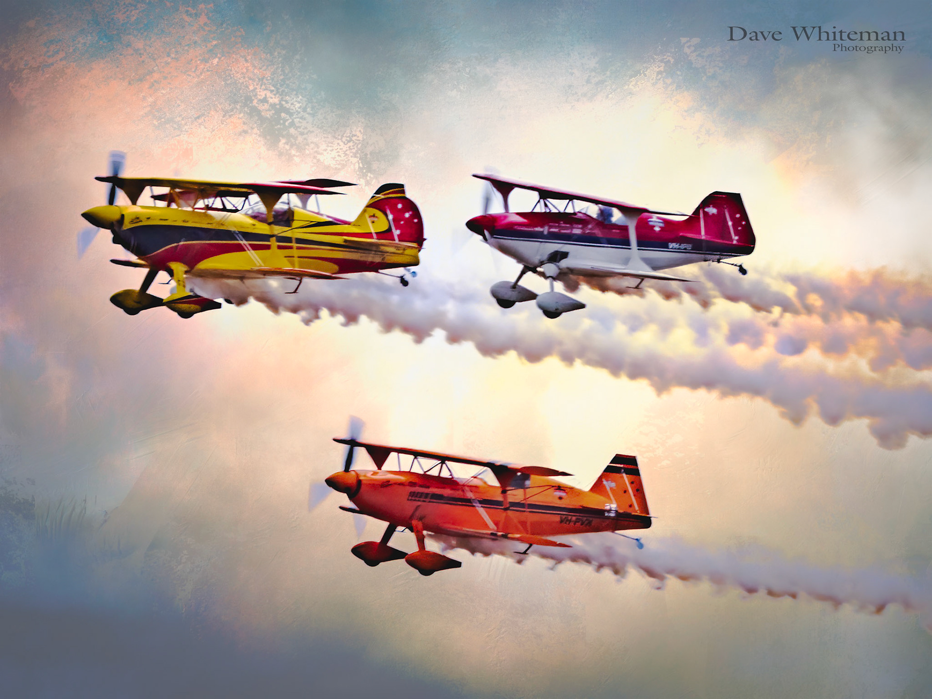 Paul Bennet's Wolf Pitt Pro in action at the Warbirds Over Scone airshow.