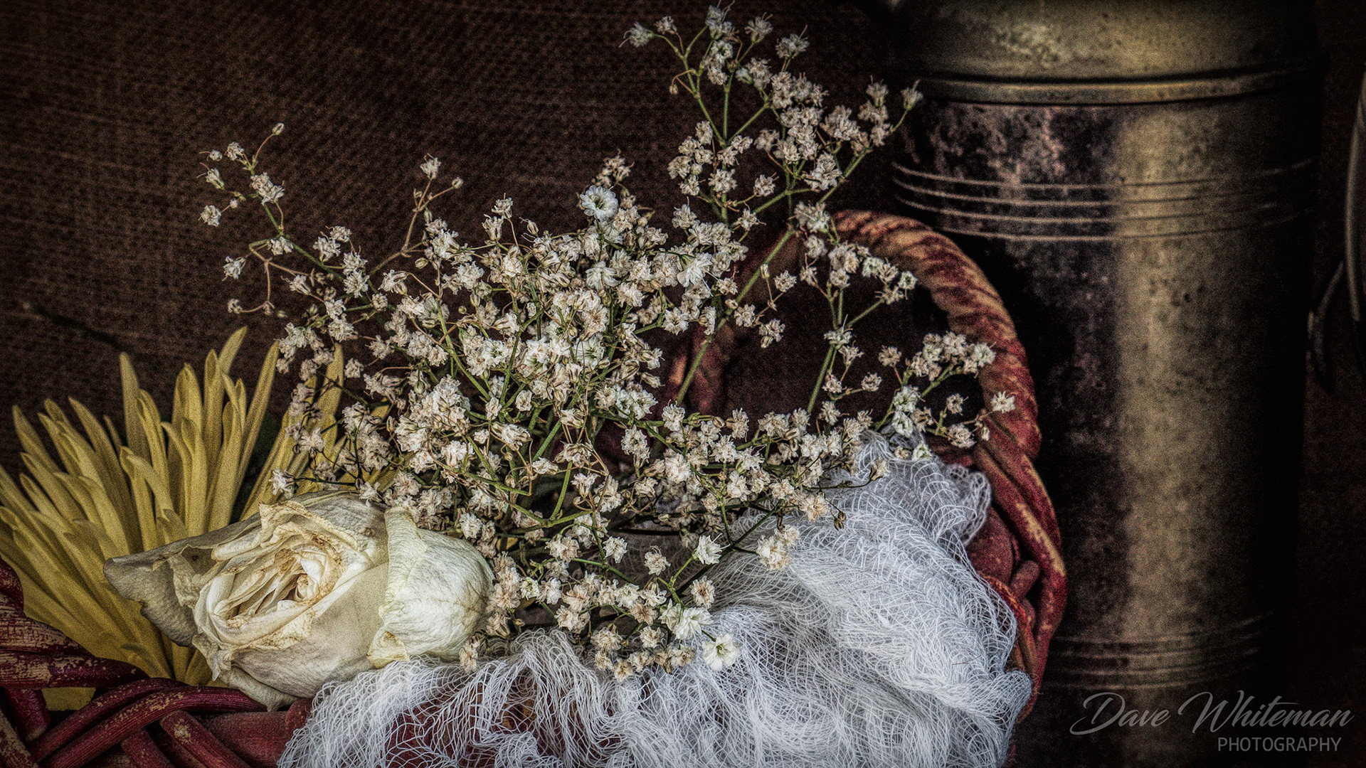 Mothers Day flowers in decay.