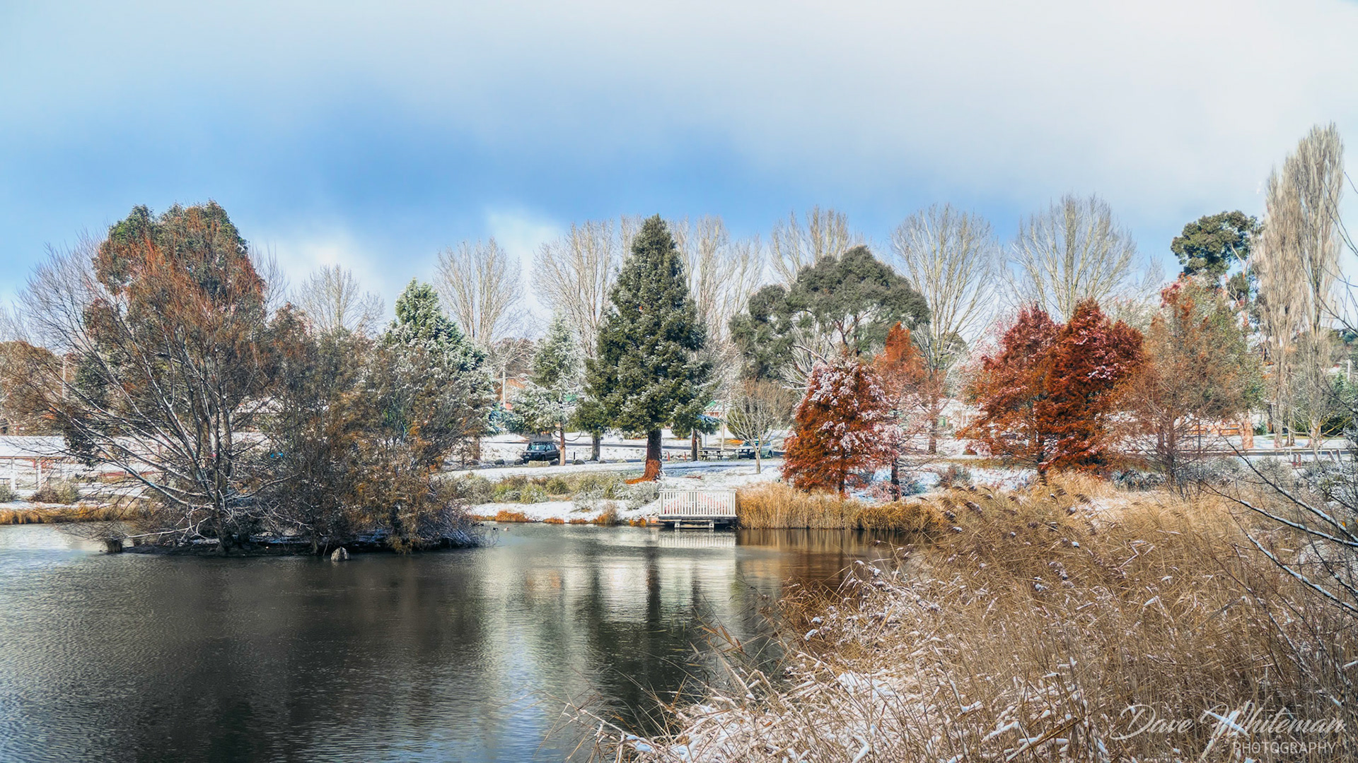 Oberon Common after snow.