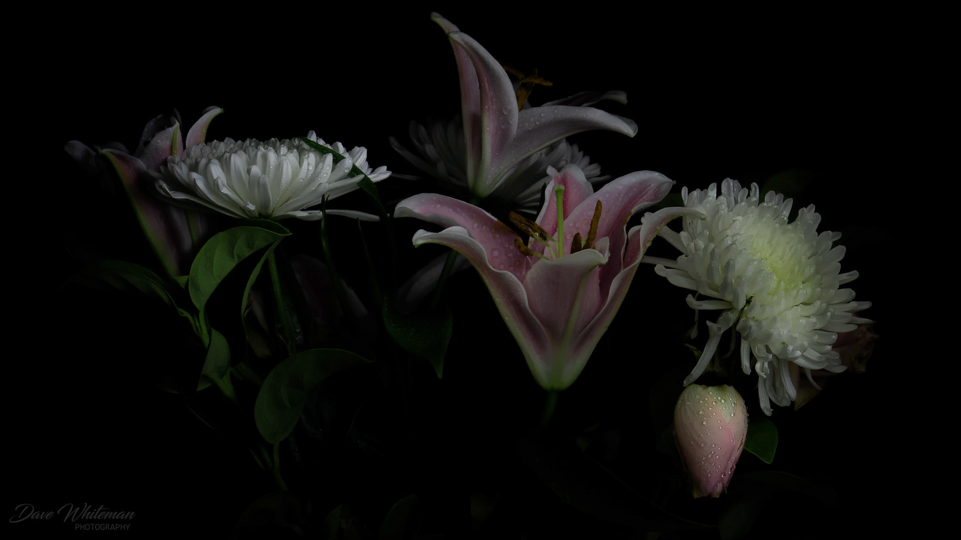 A floral bouquet for Amelia's Little Nana.