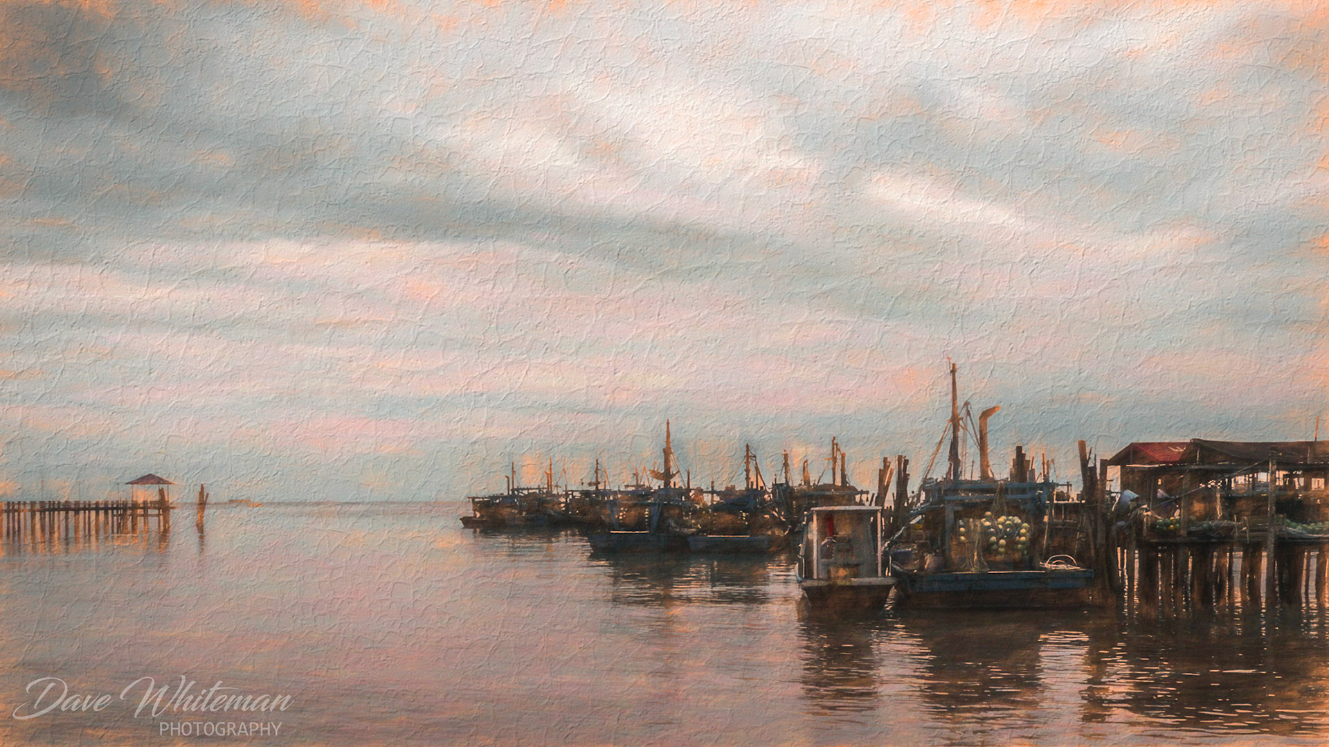 Fishing Fleet at Teluk Bahang, Penang, Malaysia.