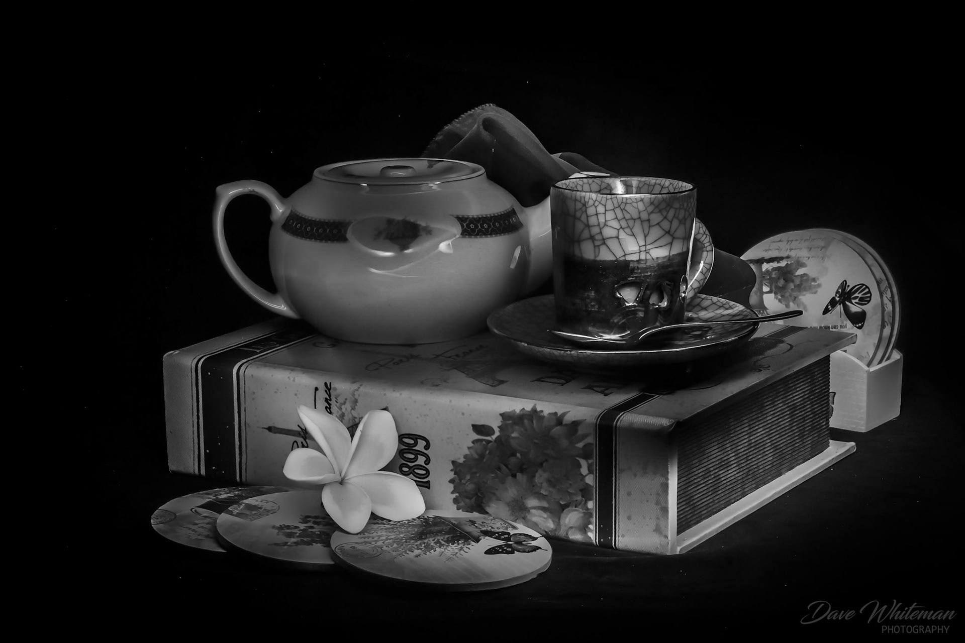 A little light painting.