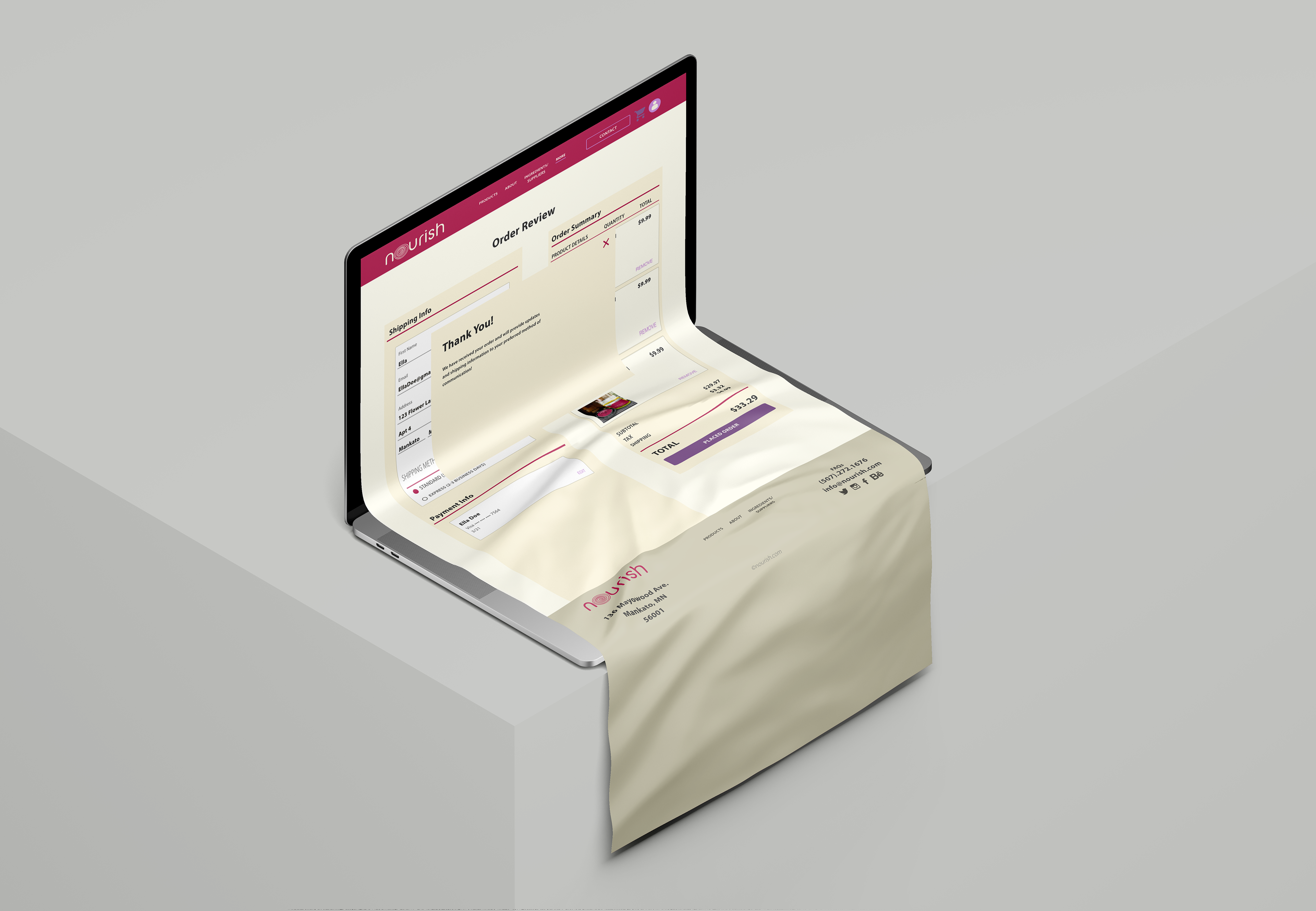 Order Placed Page
