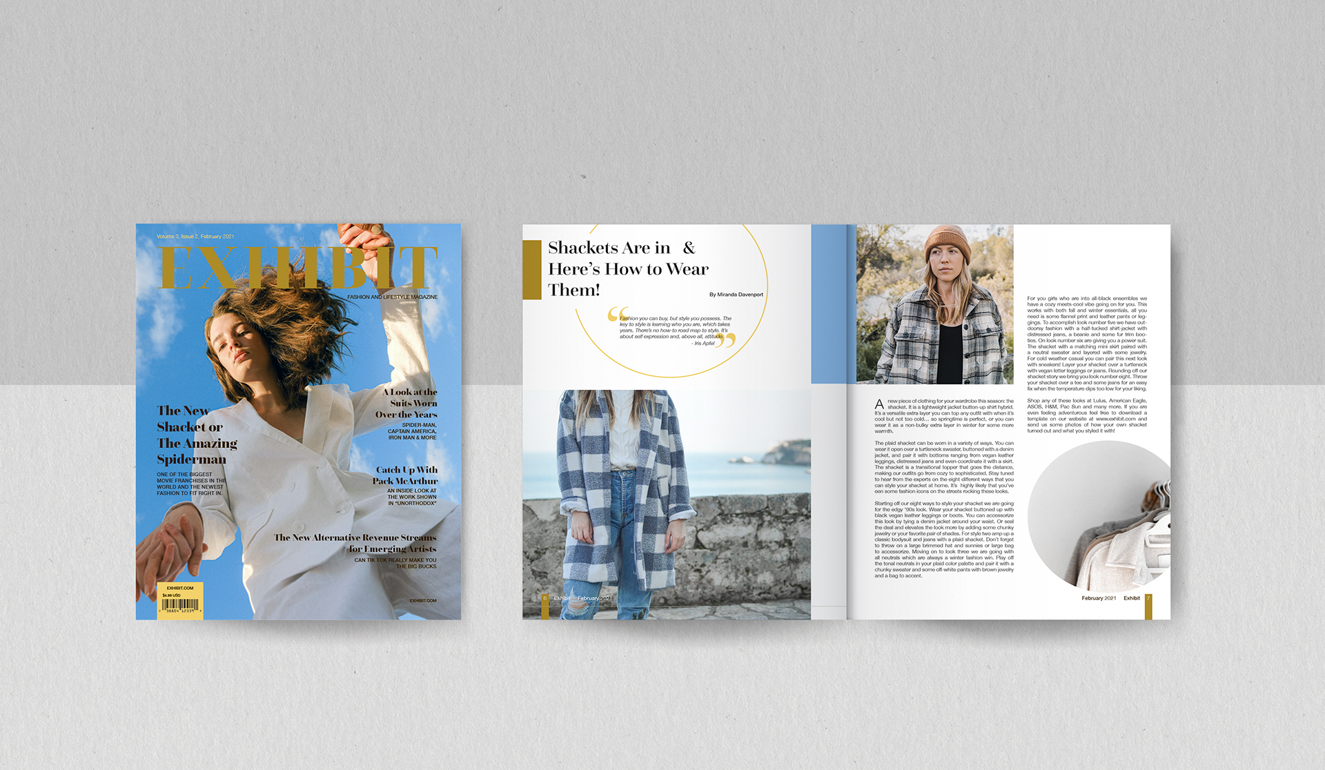 Front Cover & Spread