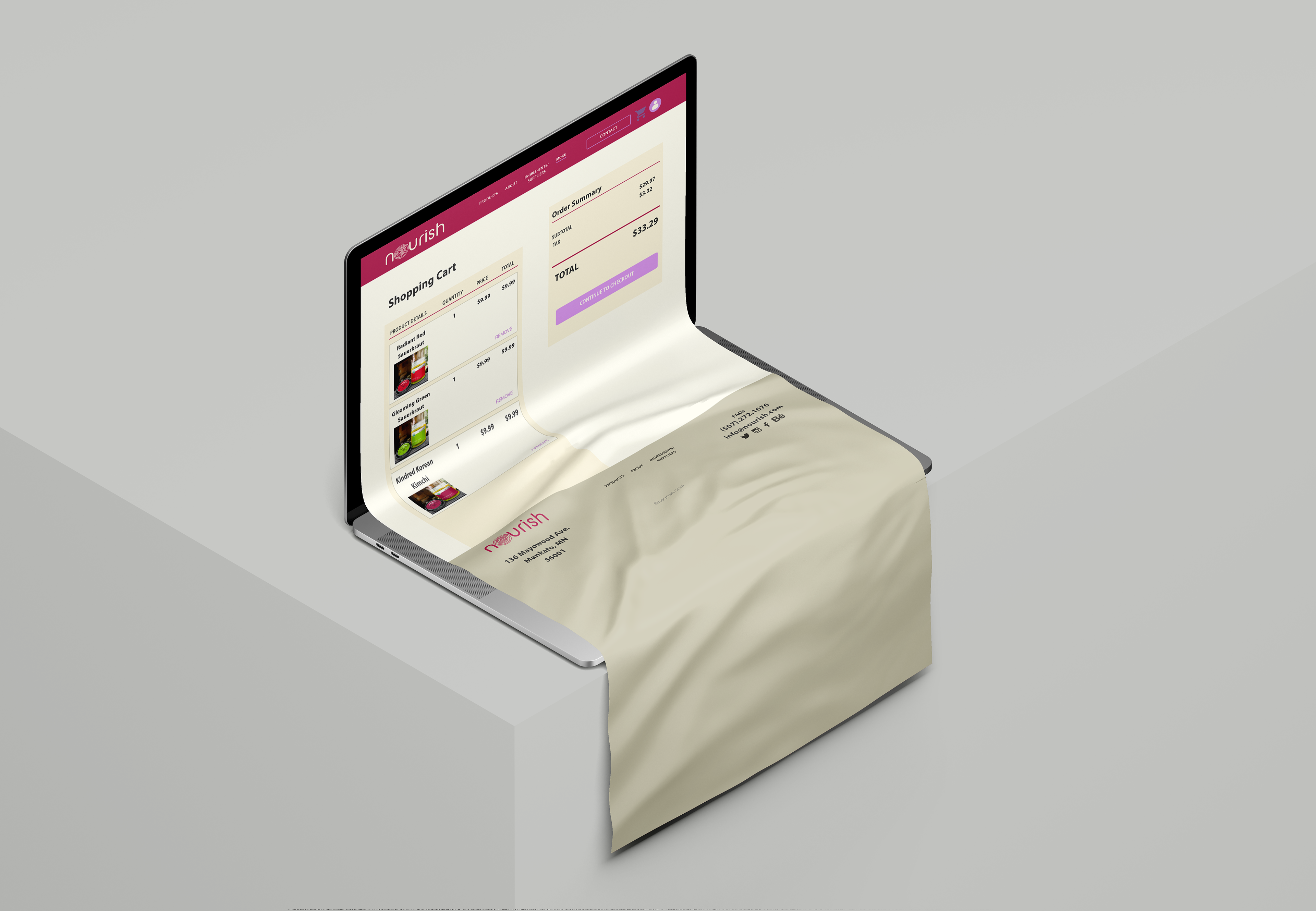 Checkout Page