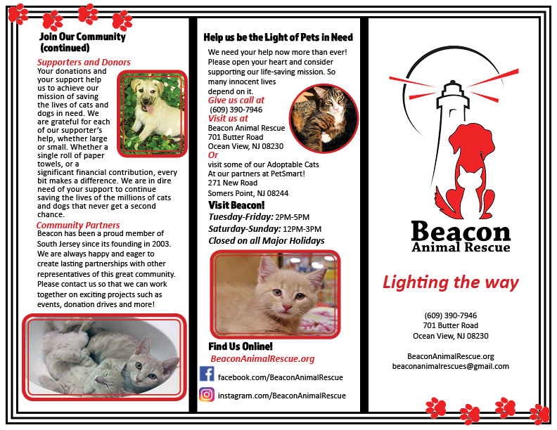 BAR Brochure: Front